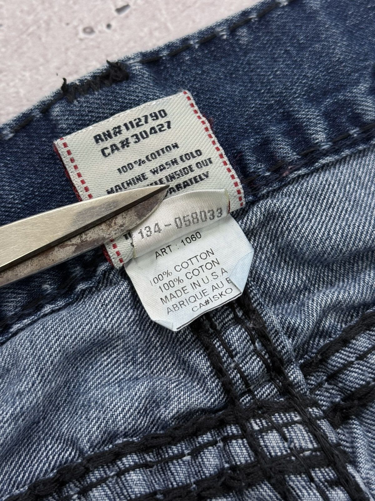 True Religion Vintage Y2K True Religion Joey Jeans Size US 36 / EU 52 - 10 Thumbnail