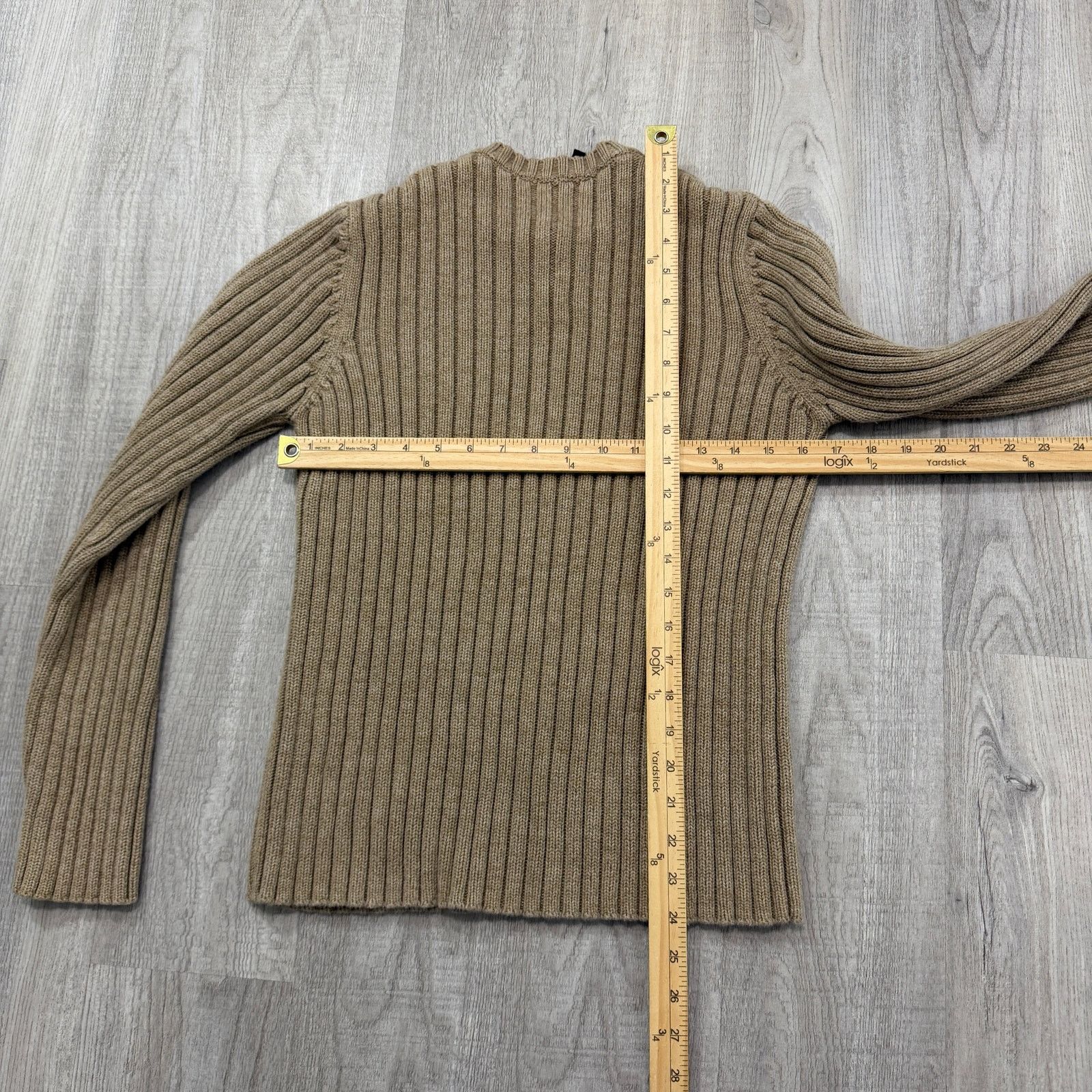 Abercrombie & Fitch Vintage Abercrombie & Fitch Muscle Sweater Men’s Large Tan Size US L / EU 52-54 / 3 - 7 Thumbnail