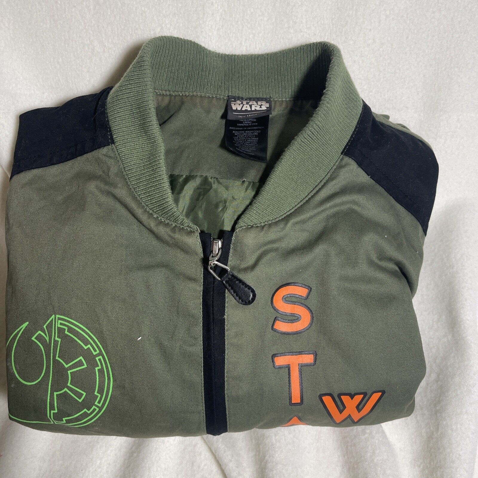 Star Wars Star Wars Jacket Men's Md Polyester Full Zip Front Pockets Size US M / EU 48-50 / 2 - 9 Thumbnail