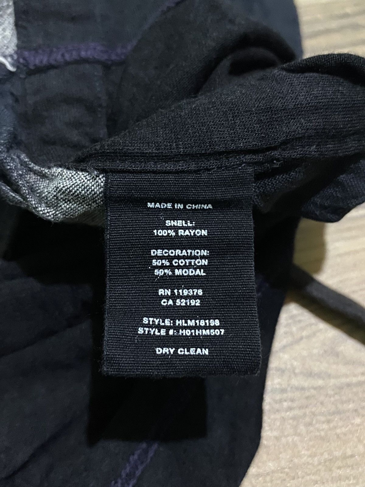 Helmut Lang HELMUT LANG DRAWCORD TEE Size US S / EU 44-46 / 1 - 3 Thumbnail