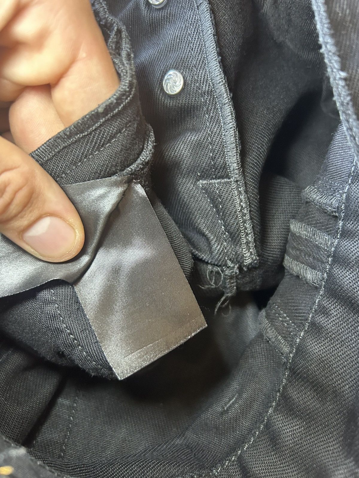 Vetements Vetements baggy black denim jeans Size US 34 / EU 50 - 20 Thumbnail