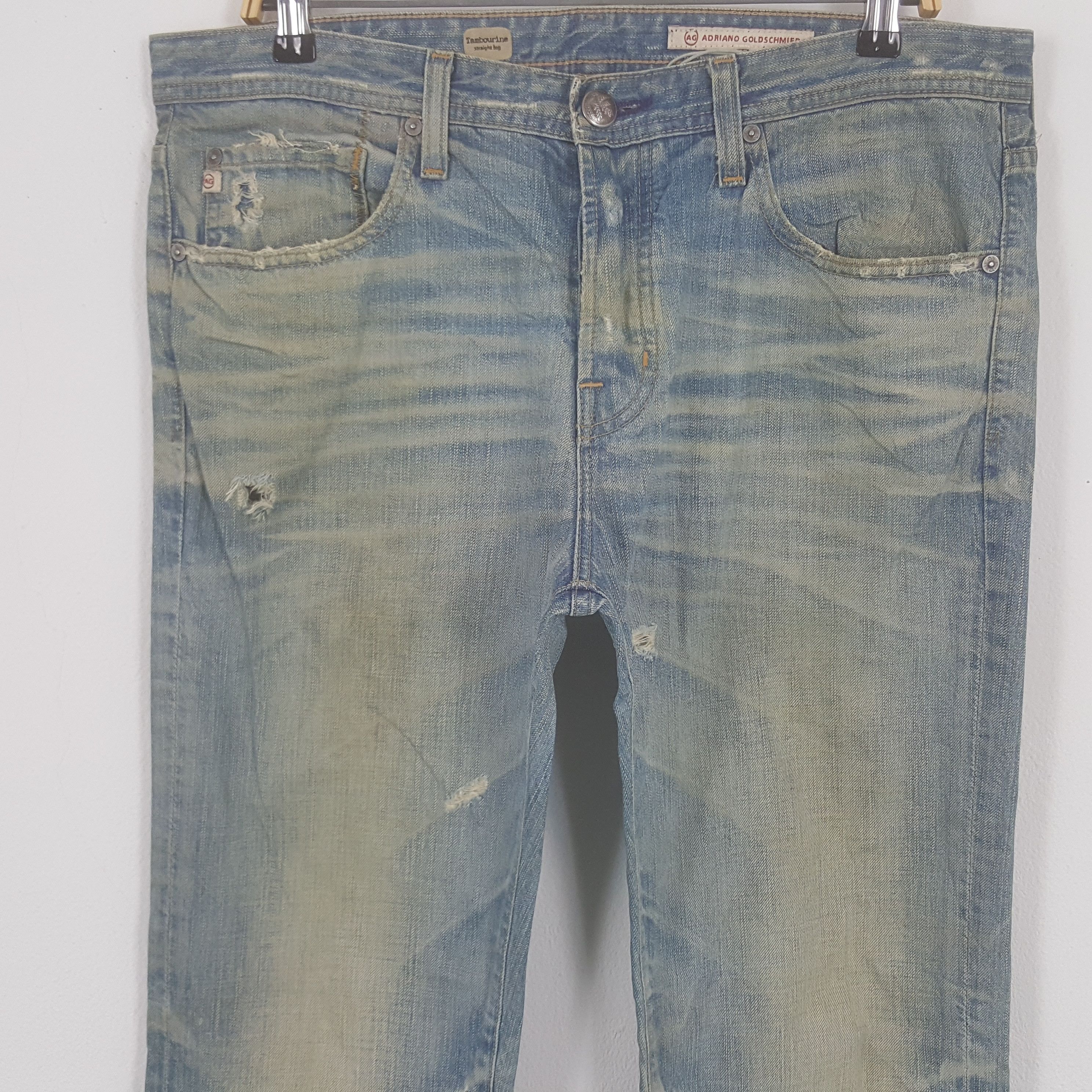 AG Adriano Goldschmied Vintage Adriano Goldschmied American Distressed Style Jeans Size US 36 / EU 52 - 2 Thumbnail