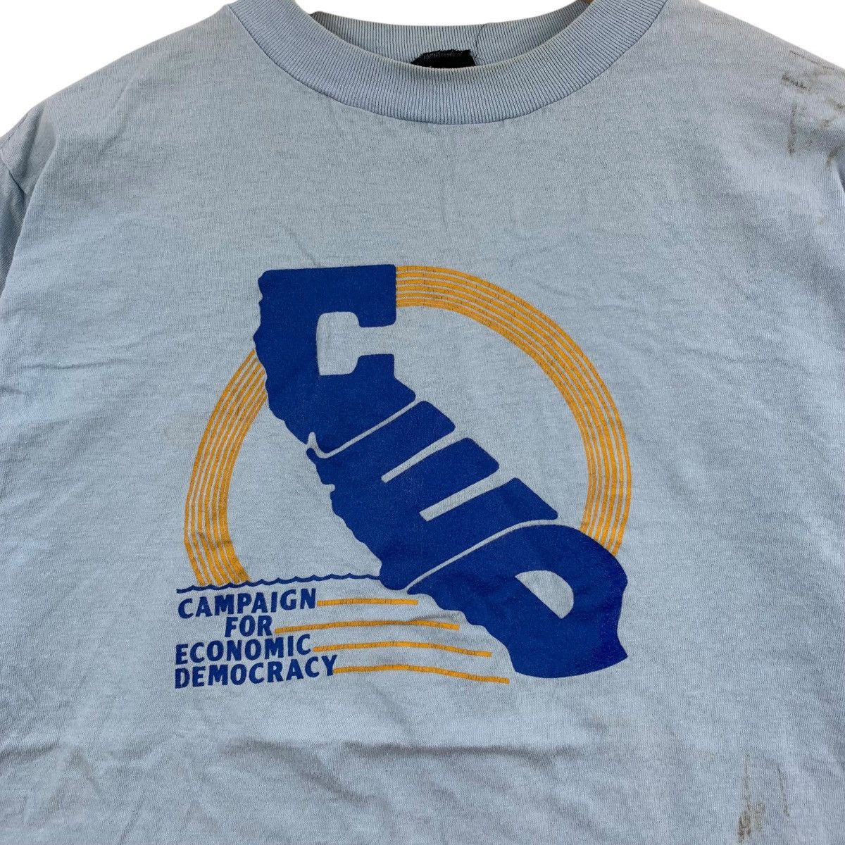 Vintage Vintage CED Campaign For Economic Democracy Japan Tshirt Size US M / EU 48-50 / 2 - 3 Thumbnail