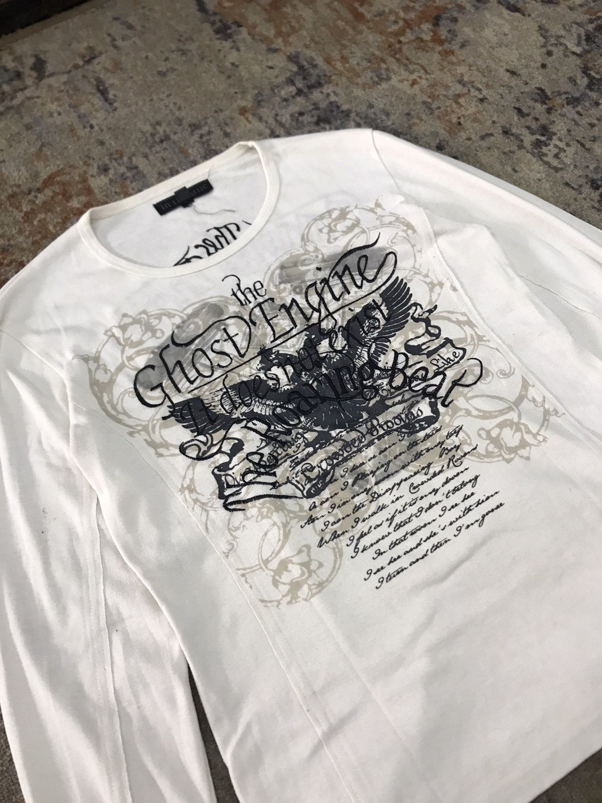 Japanese Brand The Ghost Engine T-shirt Size US M / EU 48-50 / 2 - 2 Thumbnail