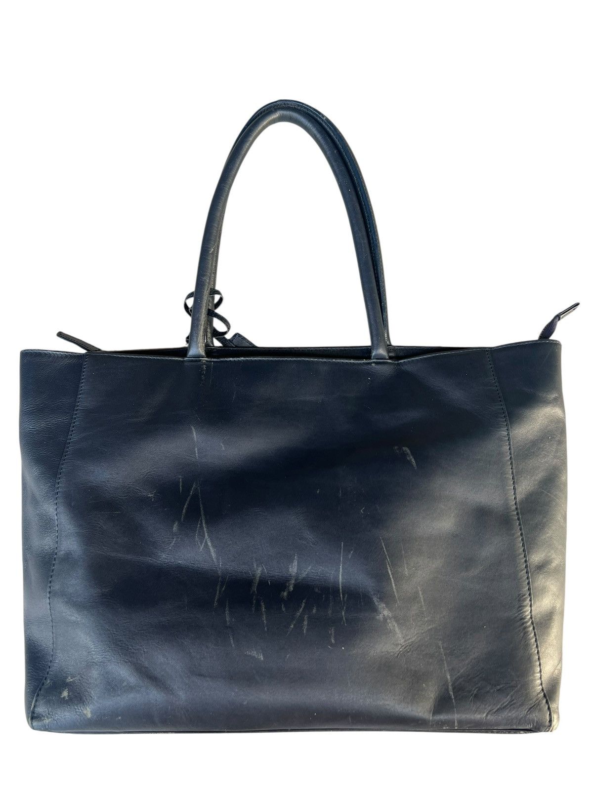 United Arrows Patina Scratches Leather Tote Bag United Arrows Japan Size ONE SIZE - 9 Thumbnail