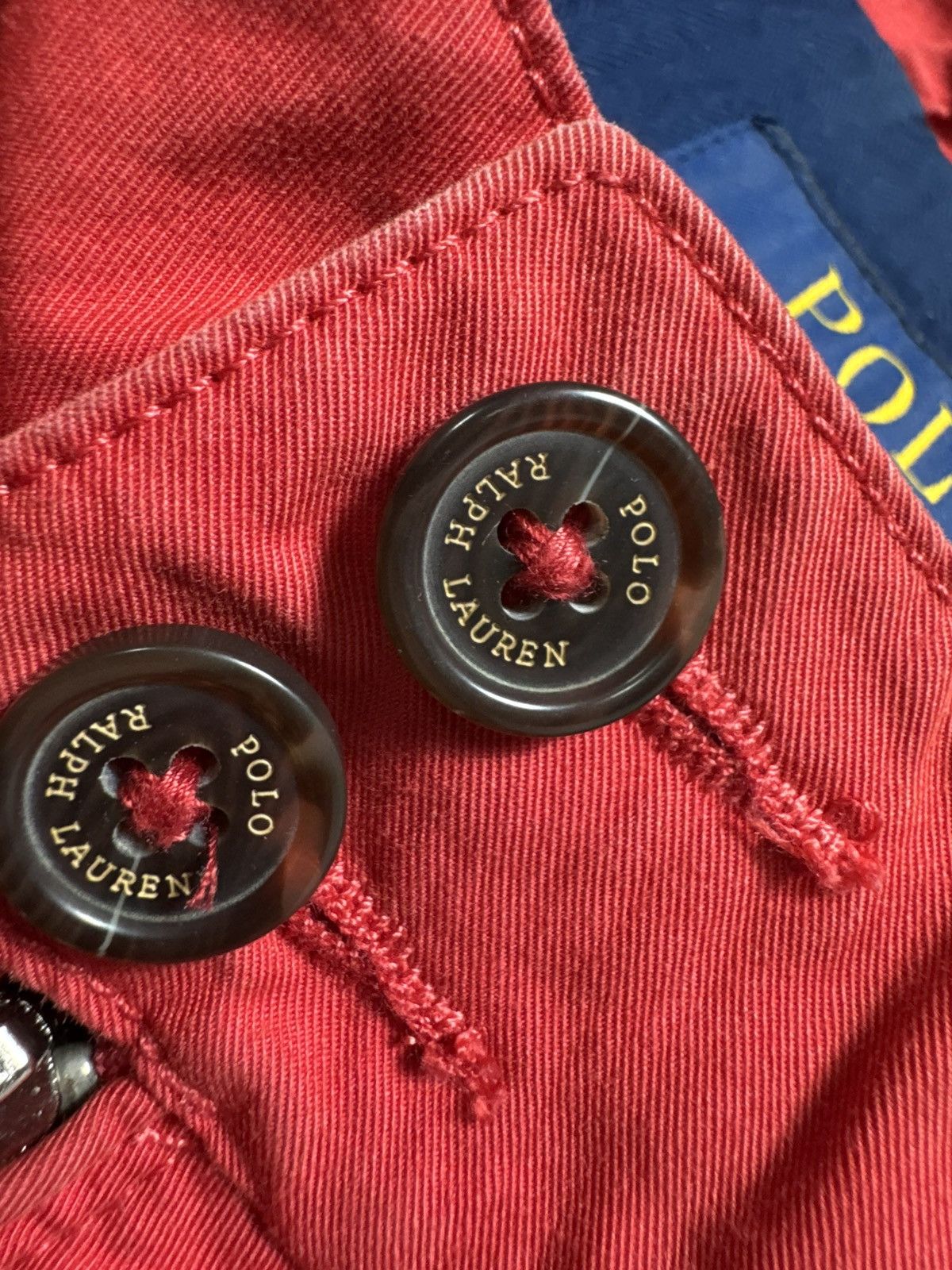 Polo Ralph Lauren Polo Ralph Lauren Vintage Bomber Jacket Size M Red Size US M / EU 48-50 / 2 - 5 Thumbnail