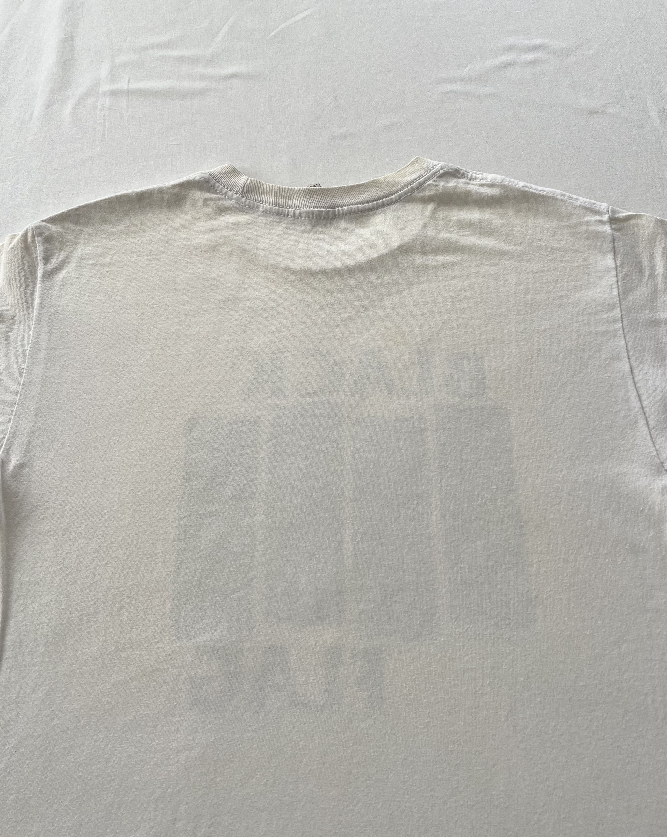 Band Tees Vintage 2000s Black Flag 1985 SST Records White Tee Size US M / EU 48-50 / 2 - 17 Thumbnail