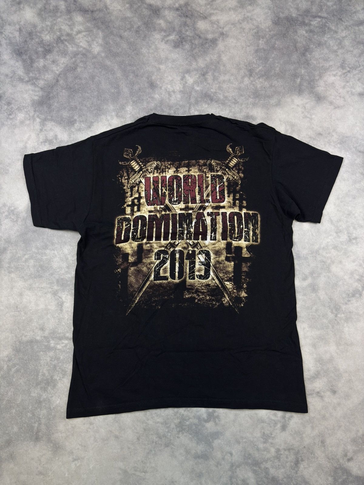 Band Tees × Slayer Slayer world domination 2013 t shirt band rock Metal opium Size US L / EU 52-54 / 3 - 3 Thumbnail
