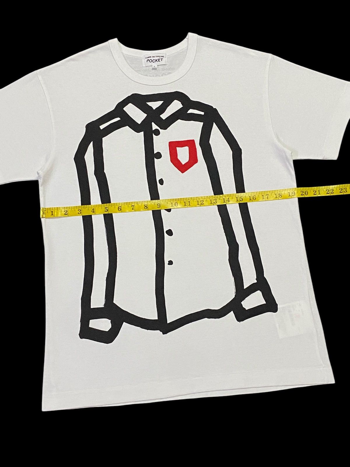 Comme des Garcons × Comme des Garcons SHIRT Combo🔥AD 2016 Comme Des Garçons Pocket Shirt Size US L / EU 52-54 / 3 - 19 Thumbnail