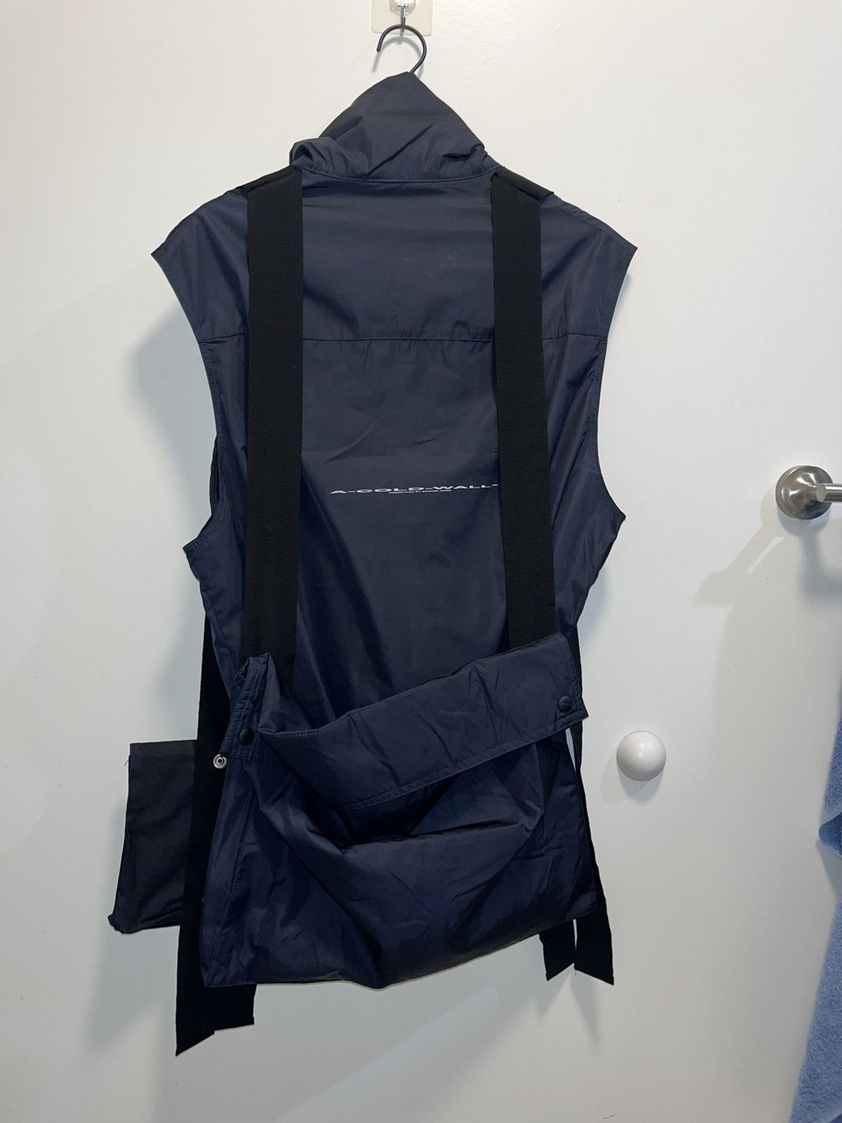 A-COLD-WALL* A Cold Wall Modular Gilet with Pouches Navy Medium Size US M / EU 48-50 / 2 - 4 Thumbnail