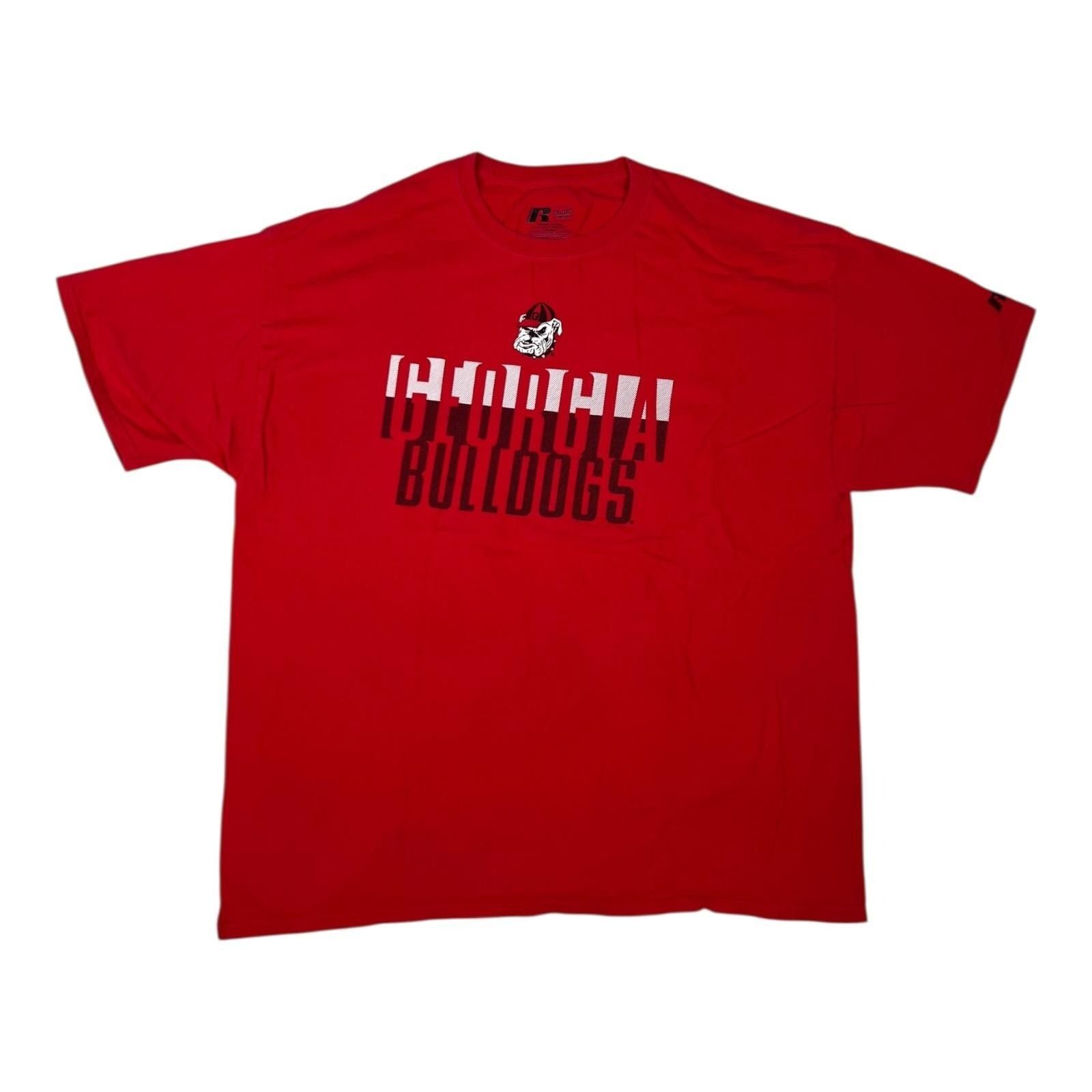 Russell Athletic Vintage Georgia Bulldogs Shirt Mens 2XL Red NCAA Football Ru Size US XXL / EU 58 / 5 - 1 Thumbnail