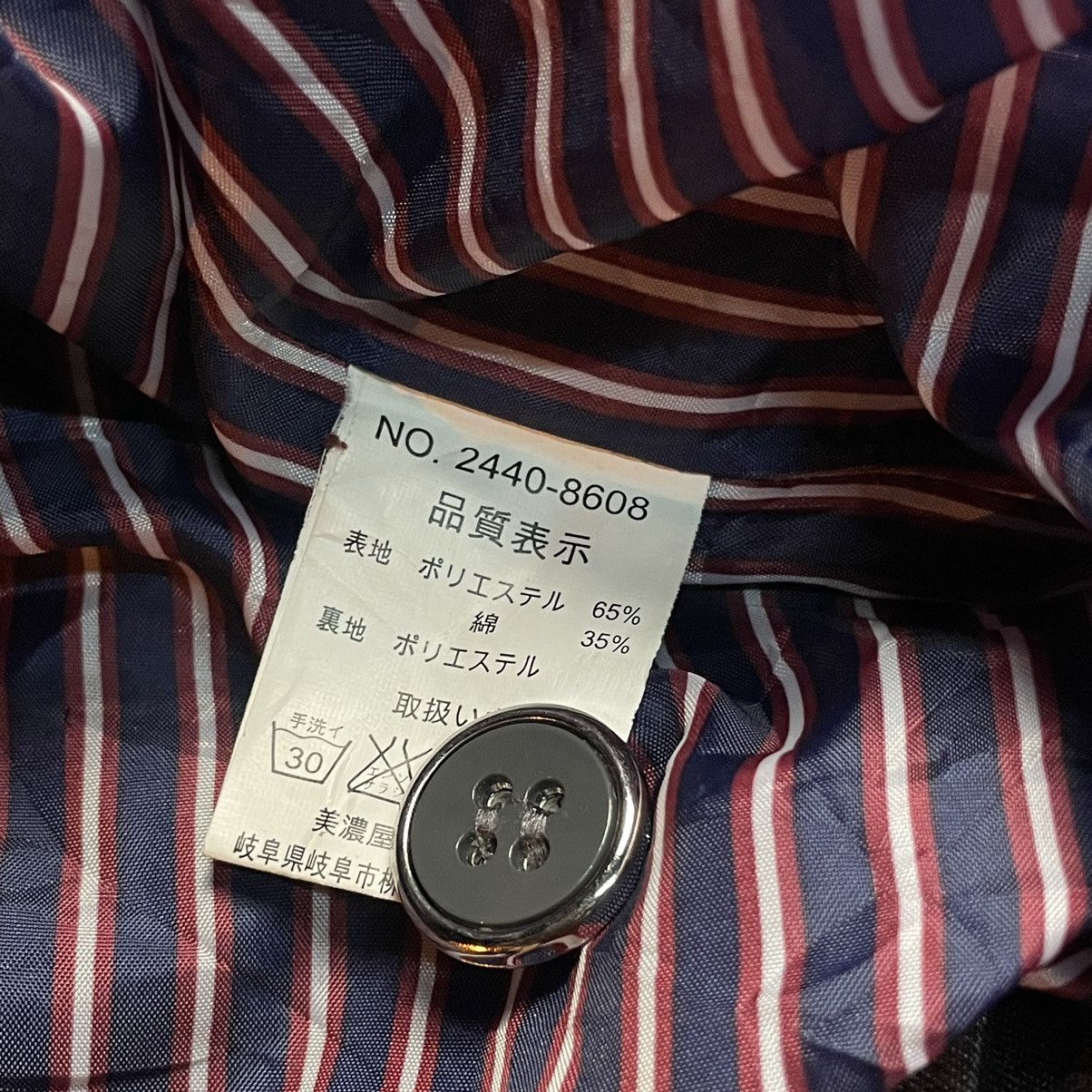 If Six Was Nine × Japanese Brand × Le Grande Bleu (L.G.B.) 🇯🇵 MEN'S BATSU BONDAGE BELTED PUNK GOTHIC MULTIPOCKET JACKET Size US L / EU 52-54 / 3 - 17 Thumbnail