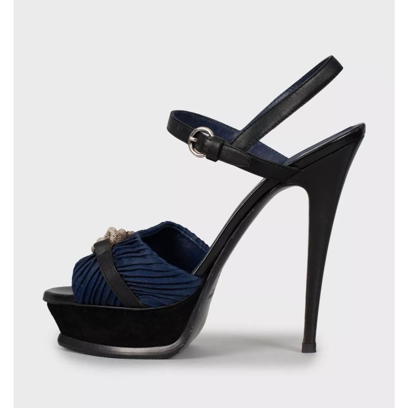Saint Laurent Paris Saint Laurent Tribute Multicolor High Heel Sandals - Size 40 Size US 9 / IT 39 - 1 Thumbnail