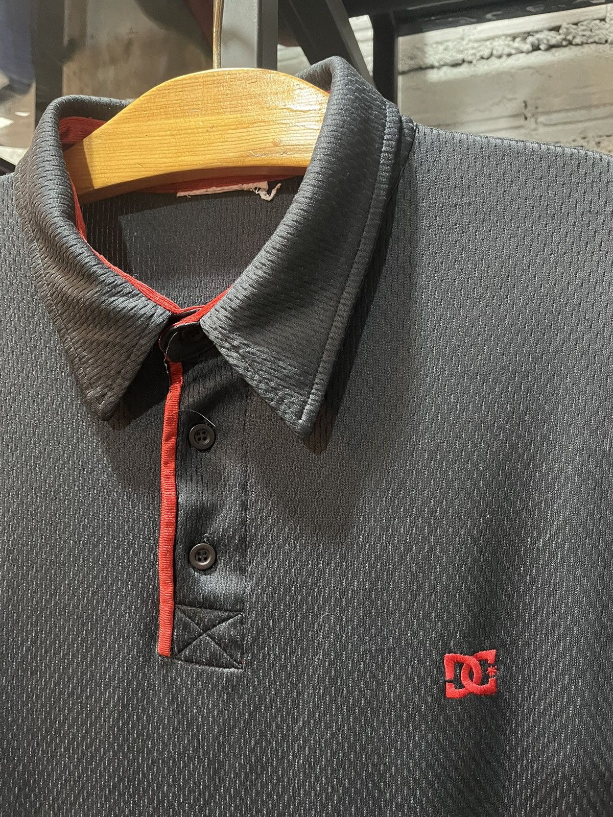 DC DC Shoe Co. Skateboard Polo Shirt Logo Size US XL / EU 56 / 4 - 2 Thumbnail