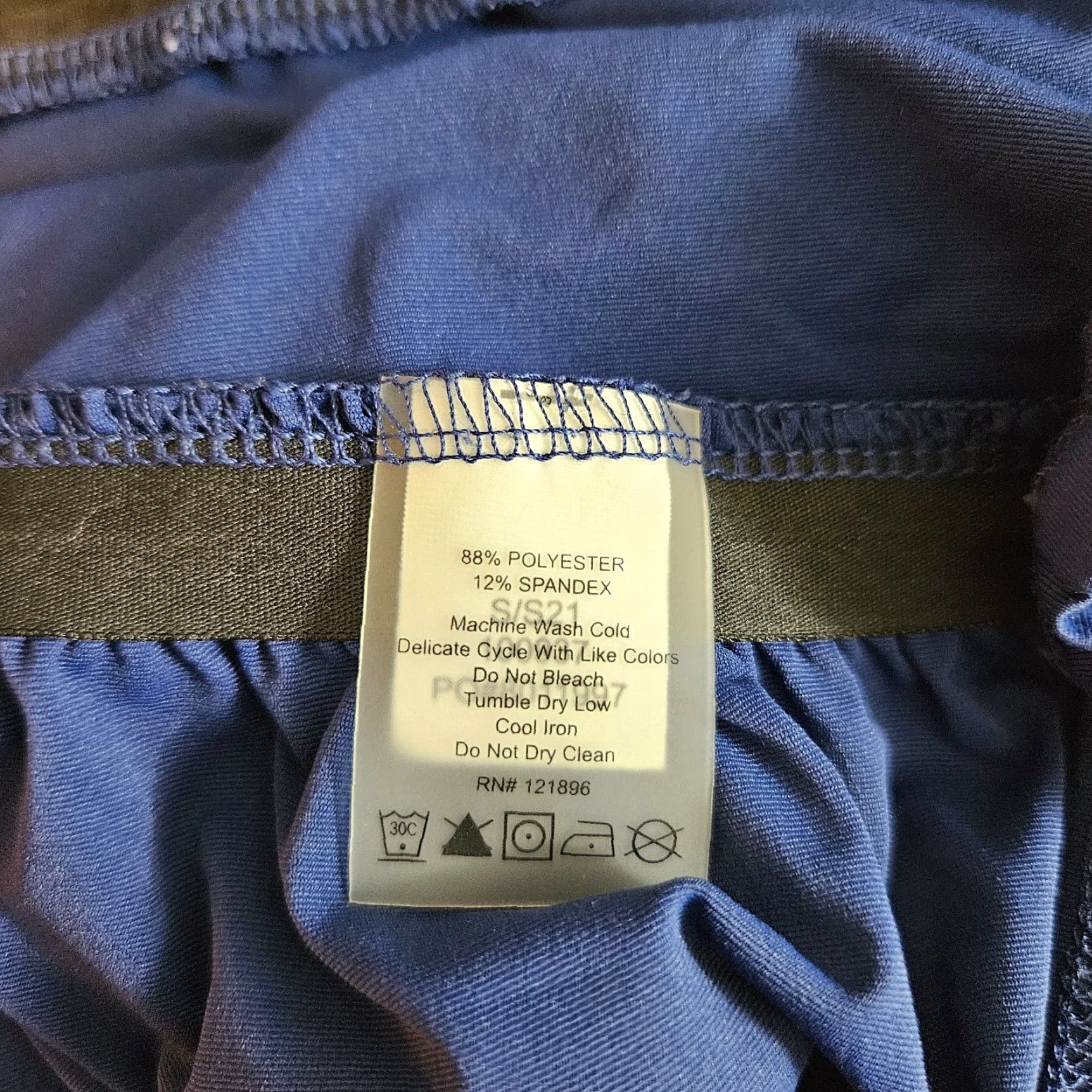 Vintage VINTAGE Title Nine Womens Airess Cover Up Sz Medium Blue Pockets Ruched Long Sleeve Size M / US 6-8 / IT 42-44 - 5 Thumbnail