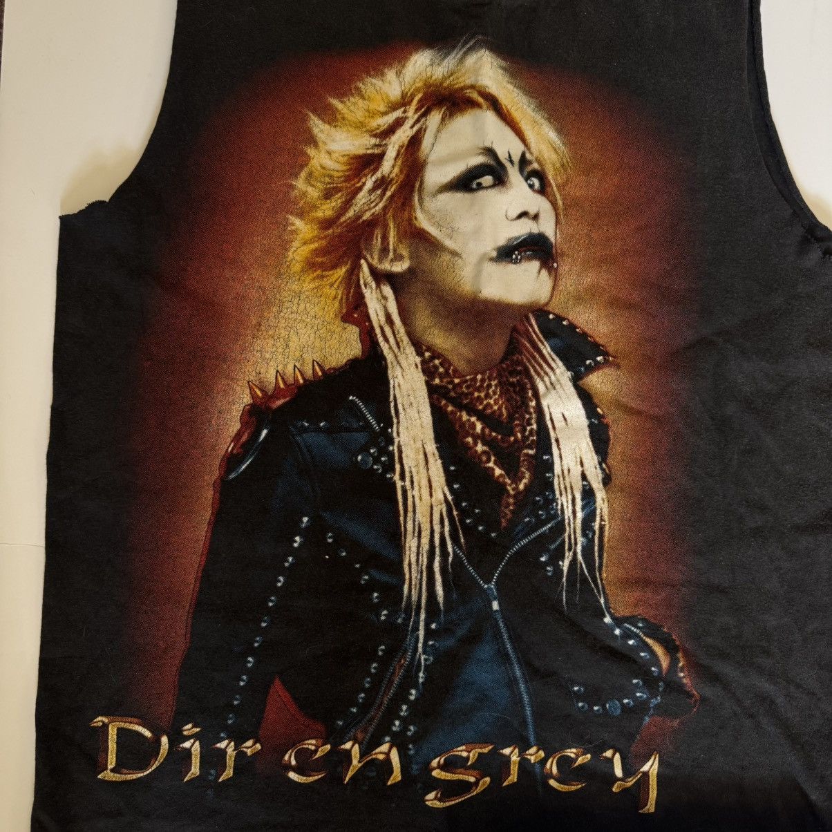 Japanese Brand dir en grey kyo cutoff t shirt - black Size US S / EU 44-46 / 1 - 2 Thumbnail