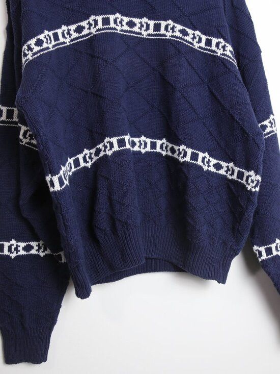 Other Vintage Northcountry Eaton Textured Knit Isle Sweater Size US L / EU 52-54 / 3 - 3 Thumbnail