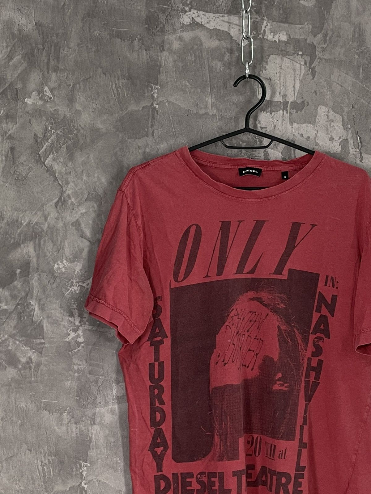 Diesel × Hysteric Glamour × Japanese Brand Y2K Vintage Diesel T-Shirt Big Logo Streetwear Size US S / EU 44-46 / 1 - 3 Thumbnail