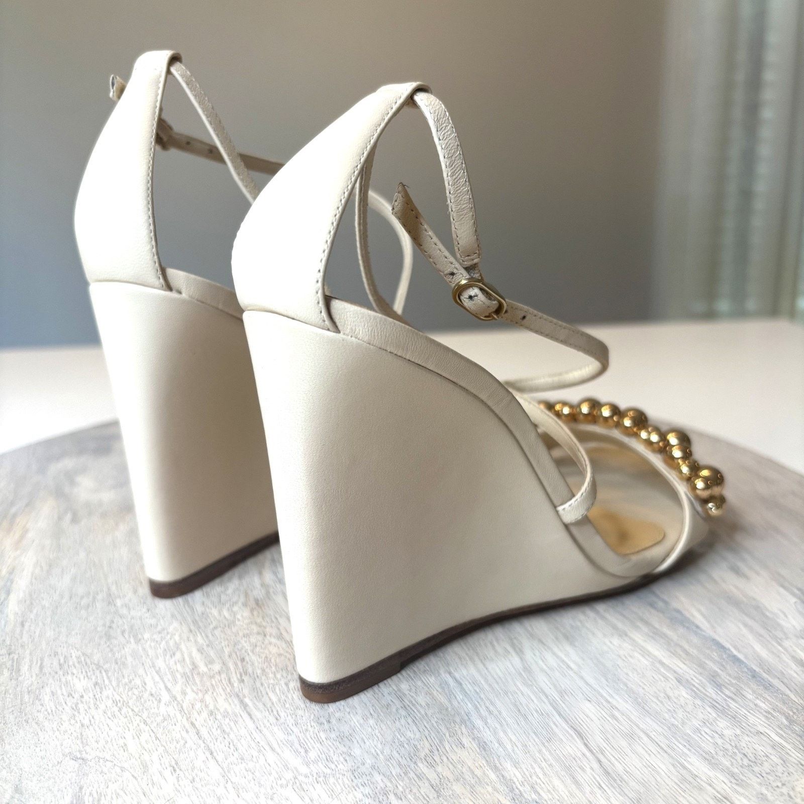 Alexandre Birman New Alexandre Birman Allie Wedge Sandals EU Sz 37.5 US Sz 7 Size US 7 / IT 37 - 8 Thumbnail