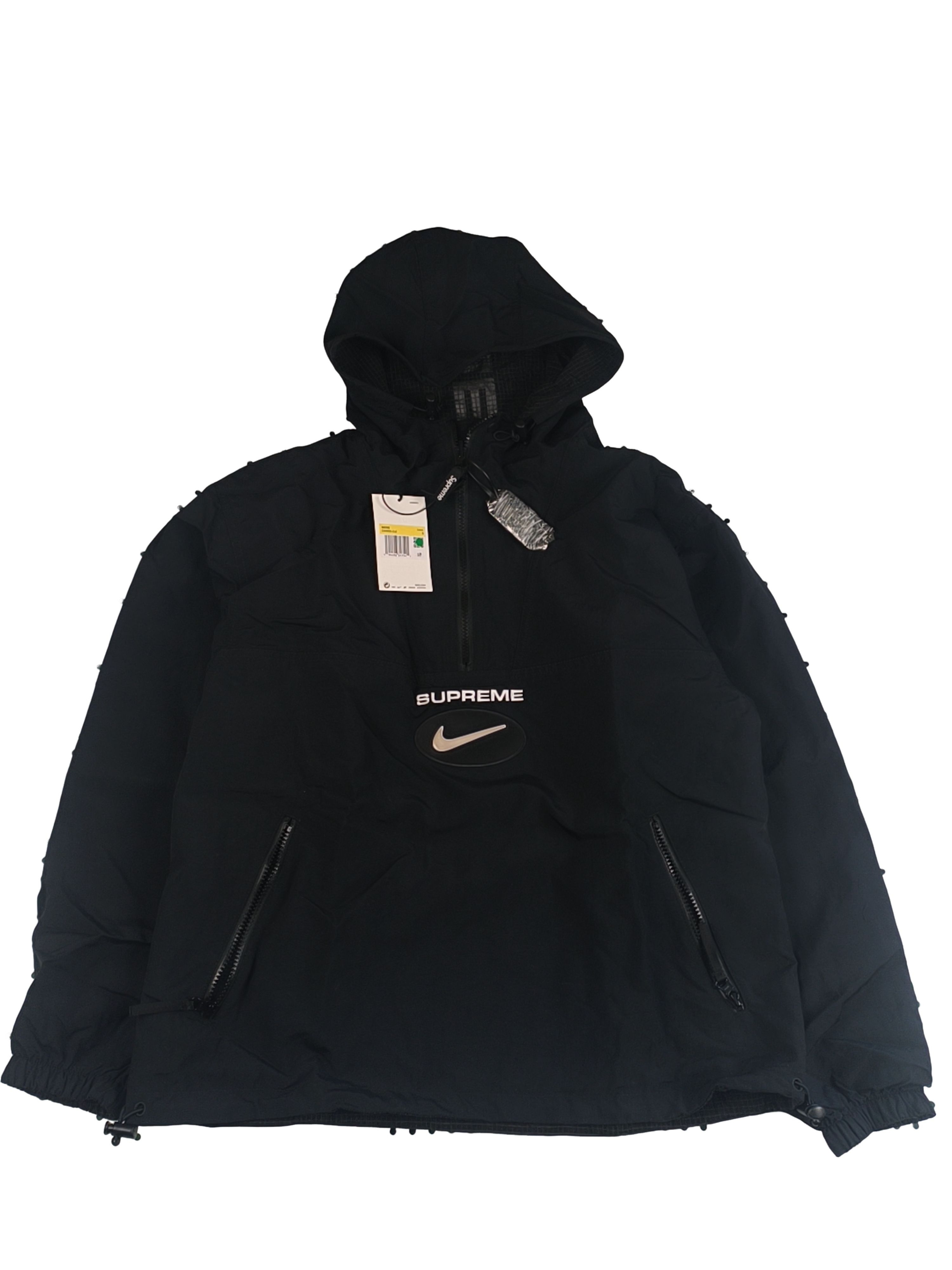 Supreme Supreme Nike Ripstop Pullover Black | Grailed