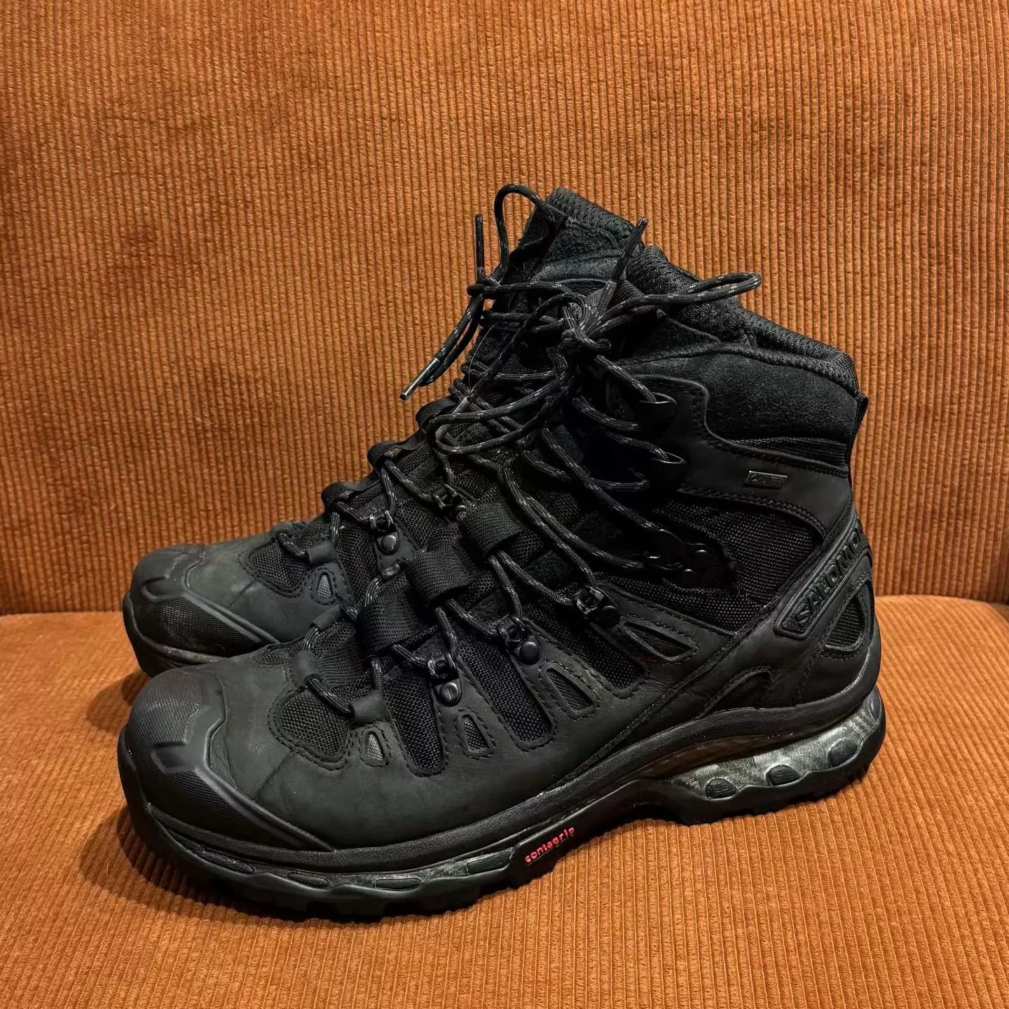 Salomon SALOMON XT-Quest 4D GTX Hiking Boots Black 43 Size US 9.5 / EU 42-43 - 1 Thumbnail
