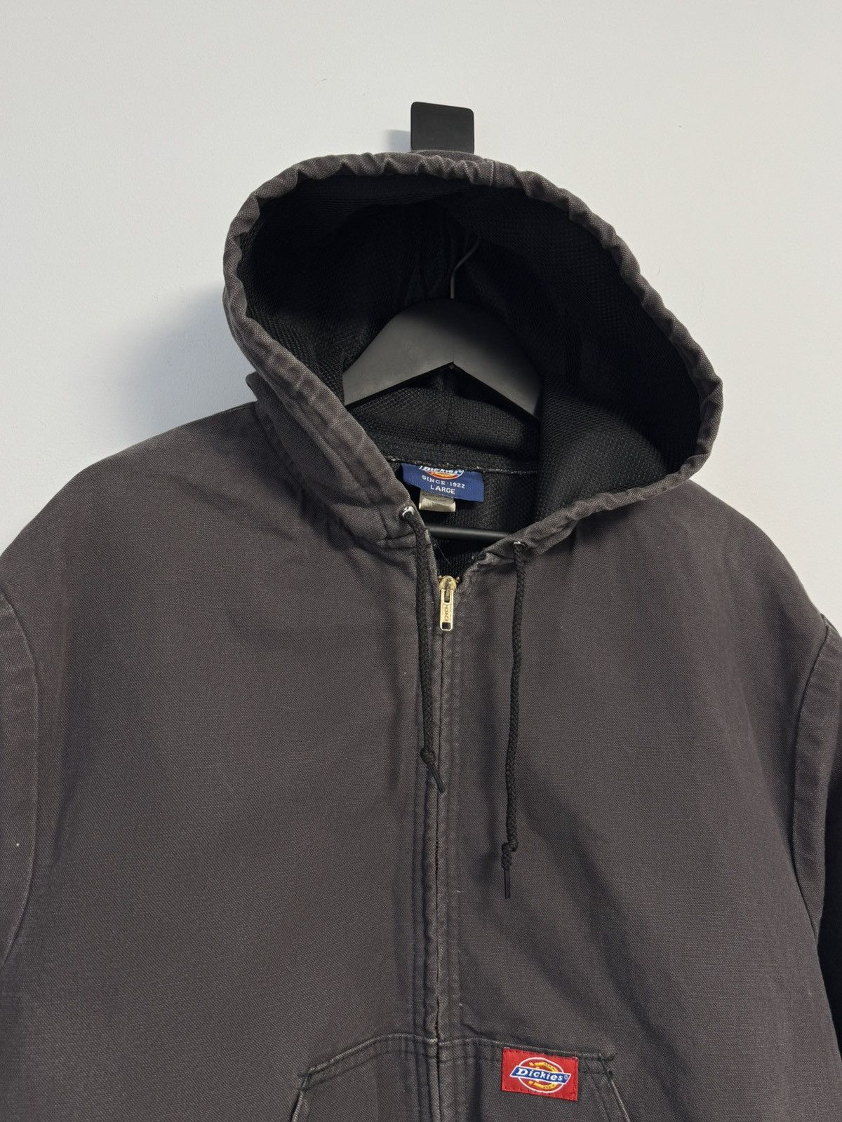 Dickies VTG Dickies Mens L Workwear Full Zip Hooded Jacket Canvas Size US L / EU 52-54 / 3 - 2 Thumbnail