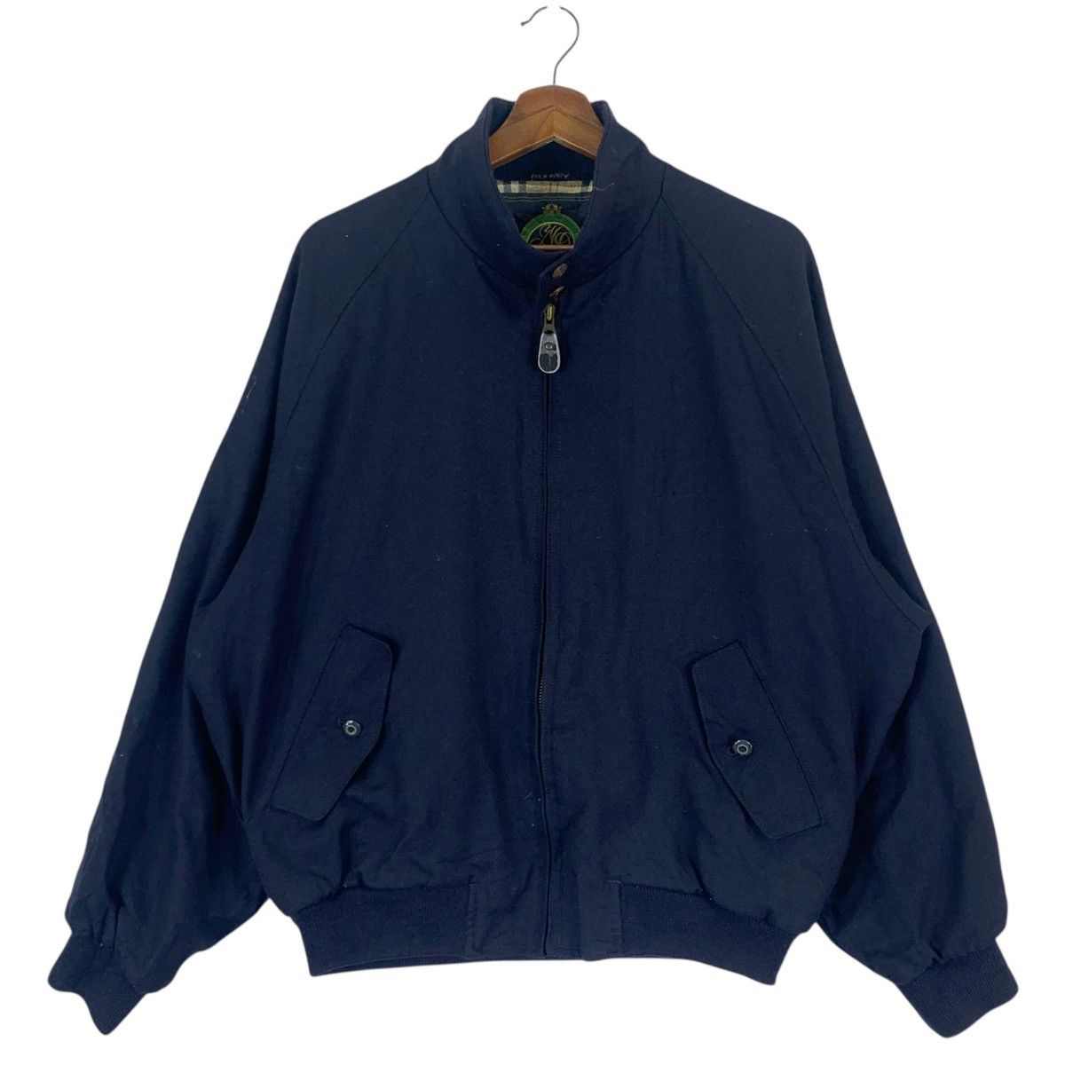 Burberry × Vintage Vintage Burberry Herren Mode Full Zip Jacket Size US M / EU 48-50 / 2 - 1 Thumbnail