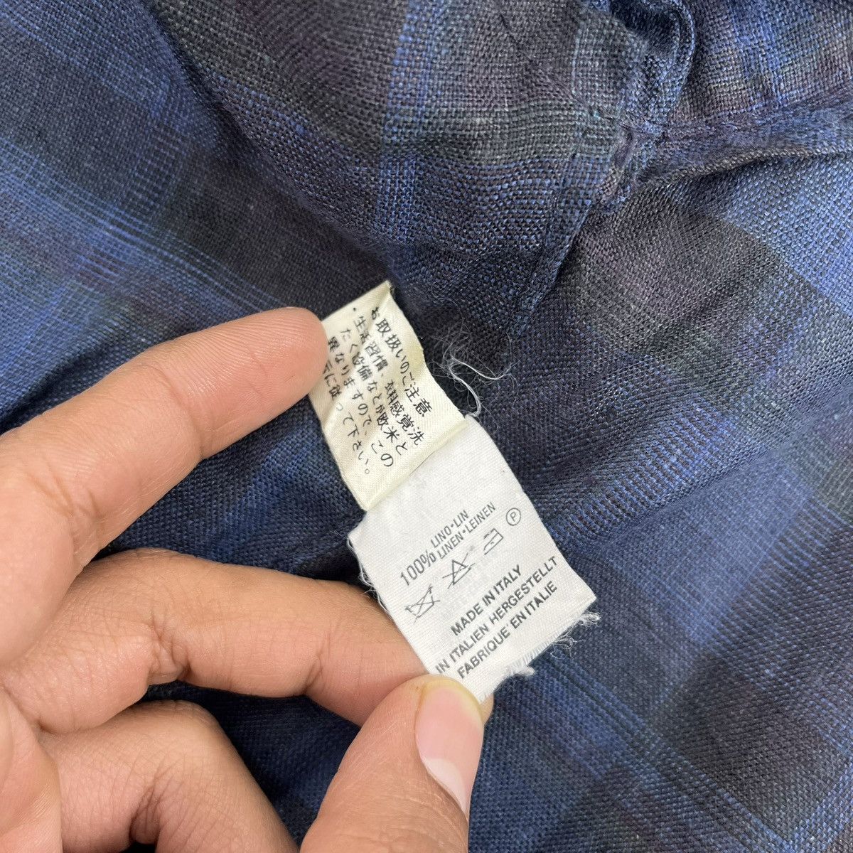 Givenchy 90s Vintage Givenchy Plaid Work Jacket Italian Designer Size US L / EU 52-54 / 3 - 11 Thumbnail
