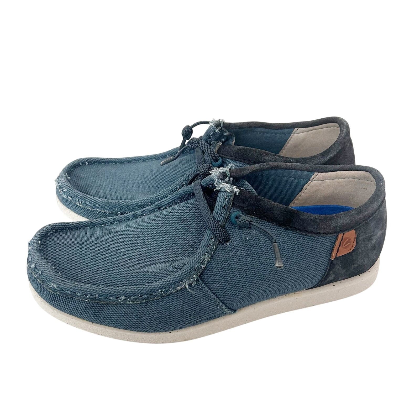 Clarks Clarks Shacrelite Blue Oxford Shoes Sz 10 Size US 10 / EU 43 - 4 Thumbnail