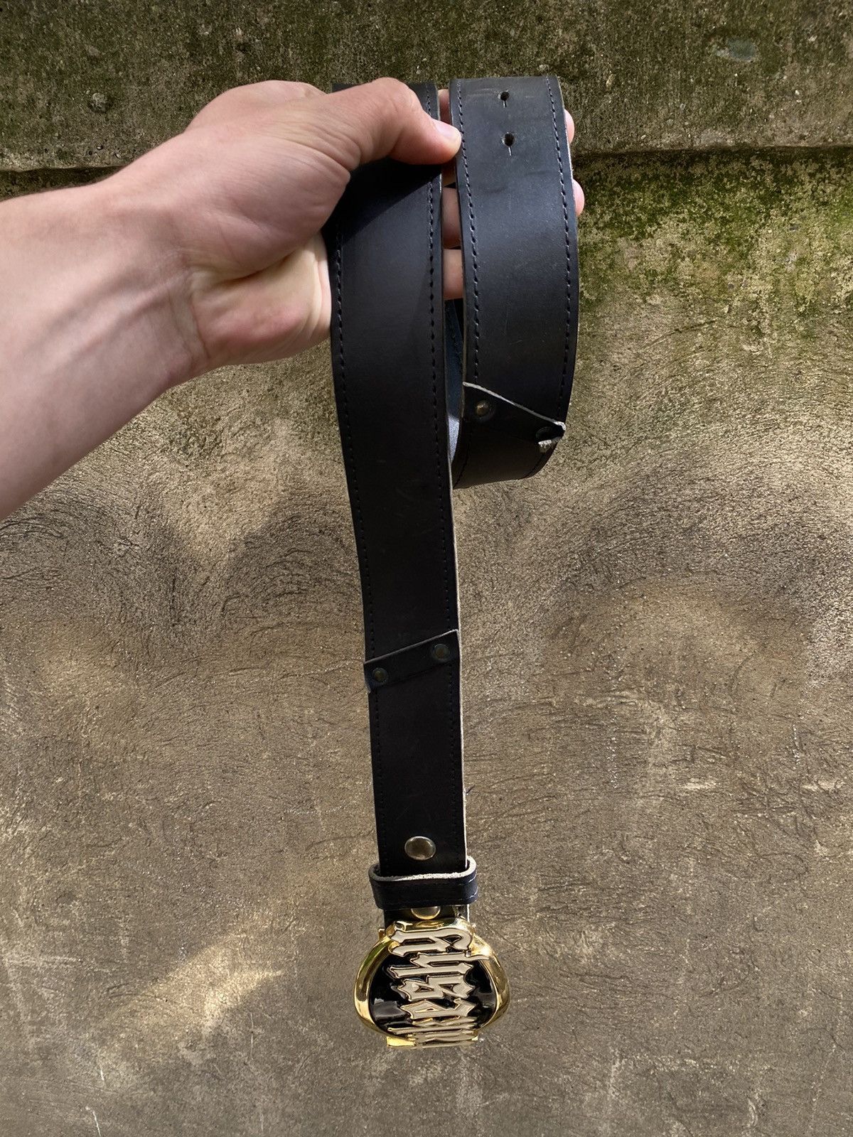 Japanese Brand × Takeshy Kurosawa Takeshy Kurosawa Leather Belt Size ONE SIZE - 9 Thumbnail