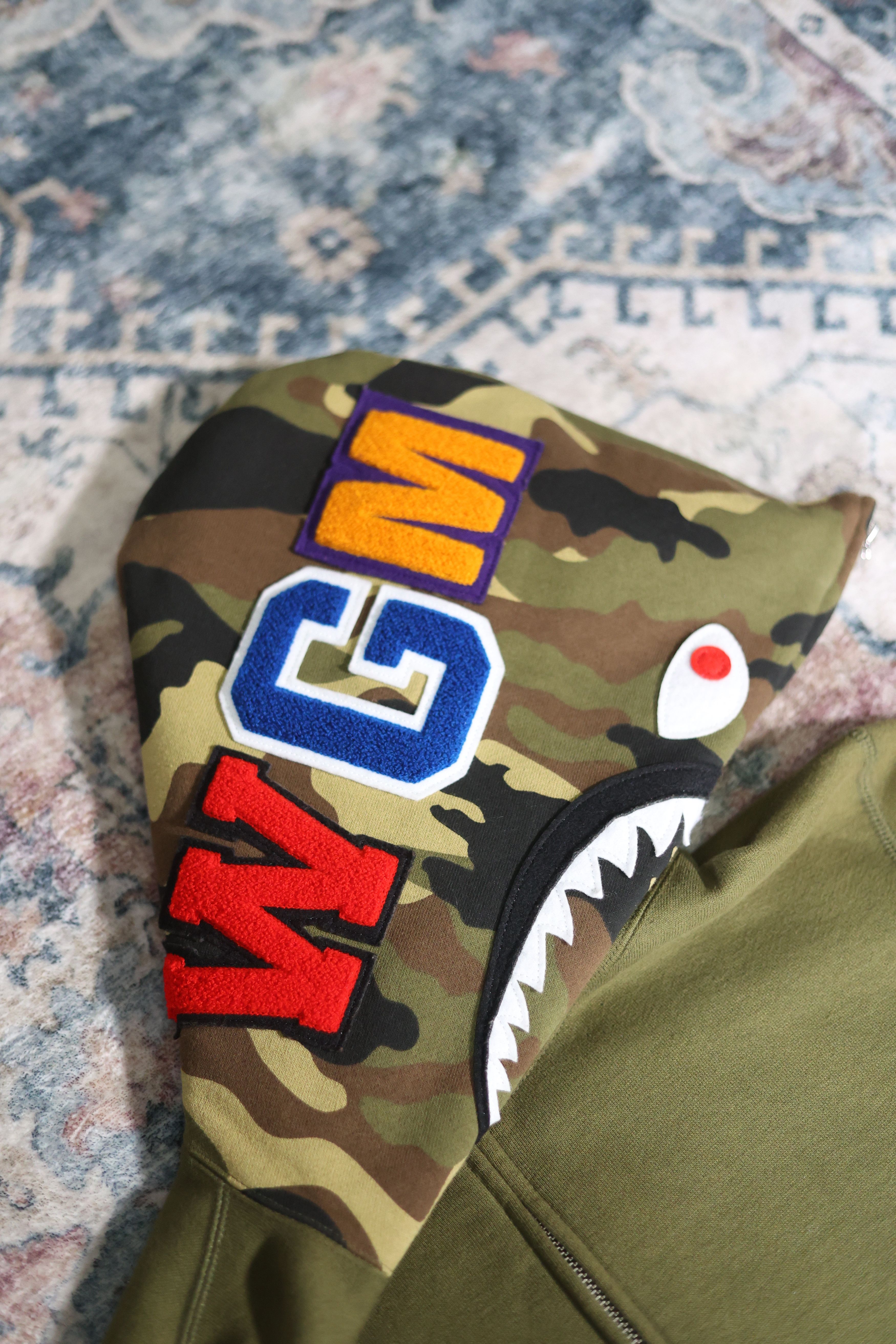 Bape Bape Hoodie Olive/Green Size US M / EU 48-50 / 2 - 2 Thumbnail