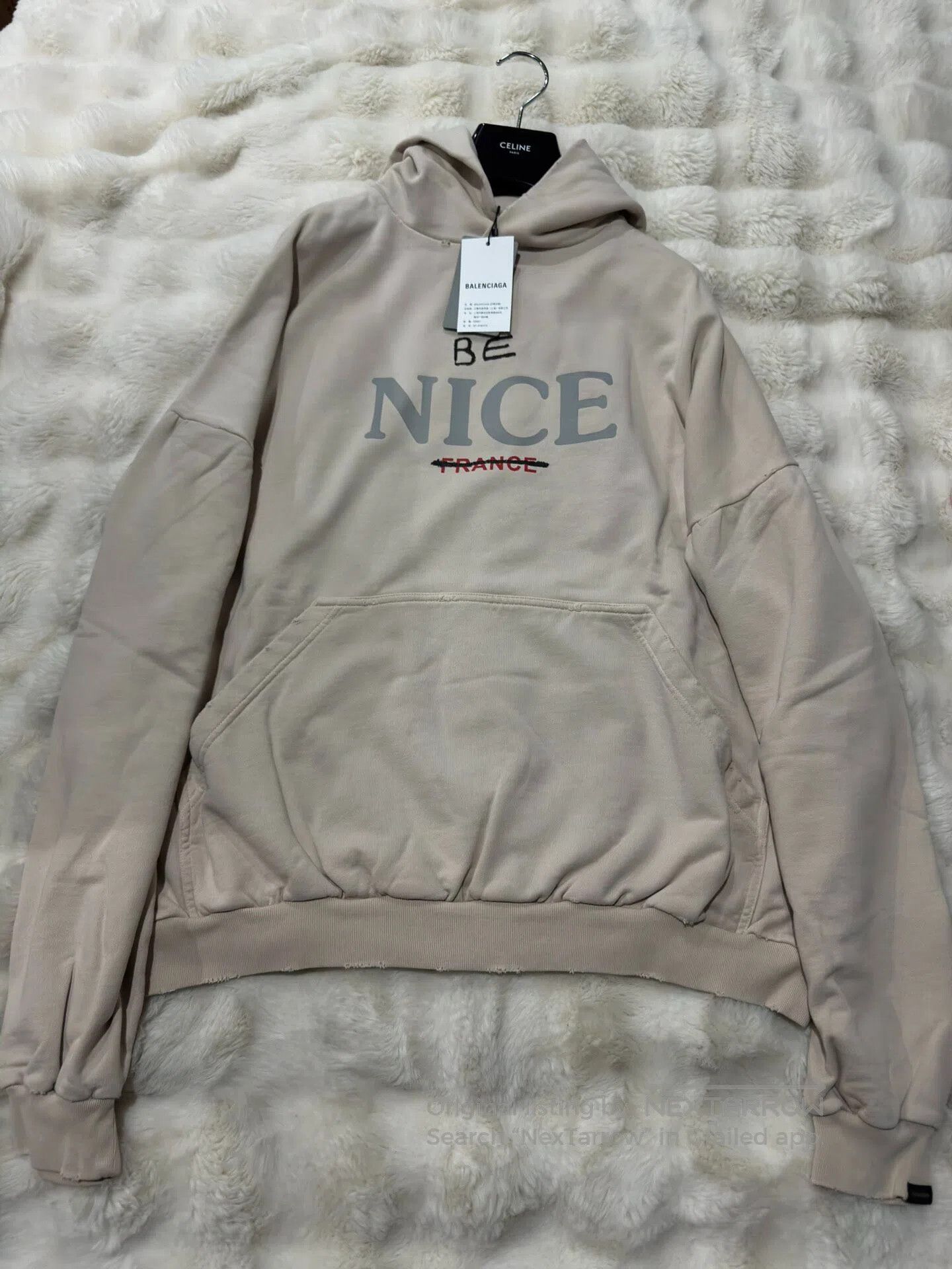 Balenciaga Balenciaga Hooded Loose Long-sleeve Sweatshirt| Size US L / EU 52-54 / 3 - 1 Thumbnail