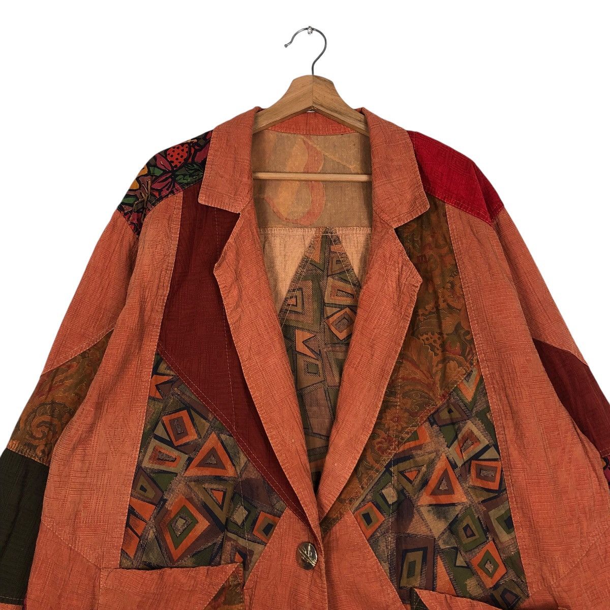 Japanese Brand × Vintage 📌Vintage Traditional Design Oversize Button Issey Miyake Size US L / EU 52-54 / 3 - 4 Thumbnail