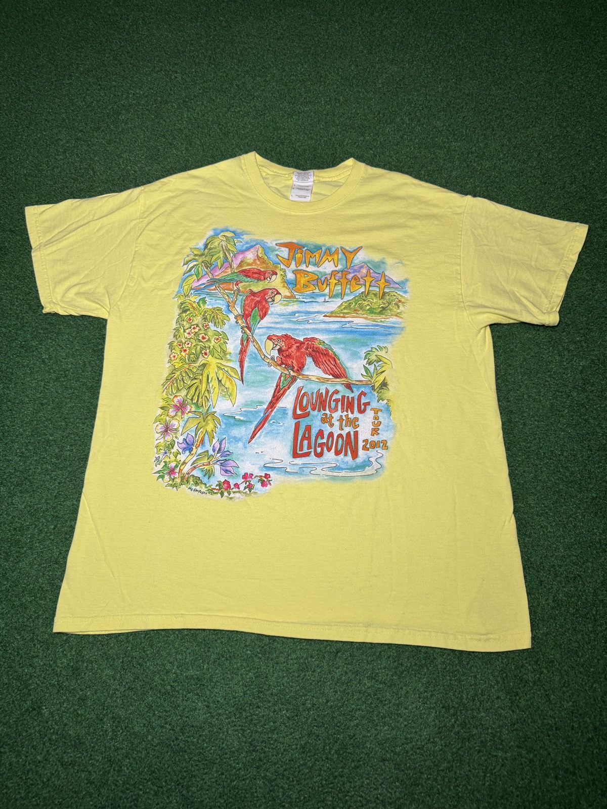 Band Tees Jimmy Buffet Lagoon Margaritaville XL Concert T Shirt Size US L / EU 52-54 / 3 - 1 Thumbnail
