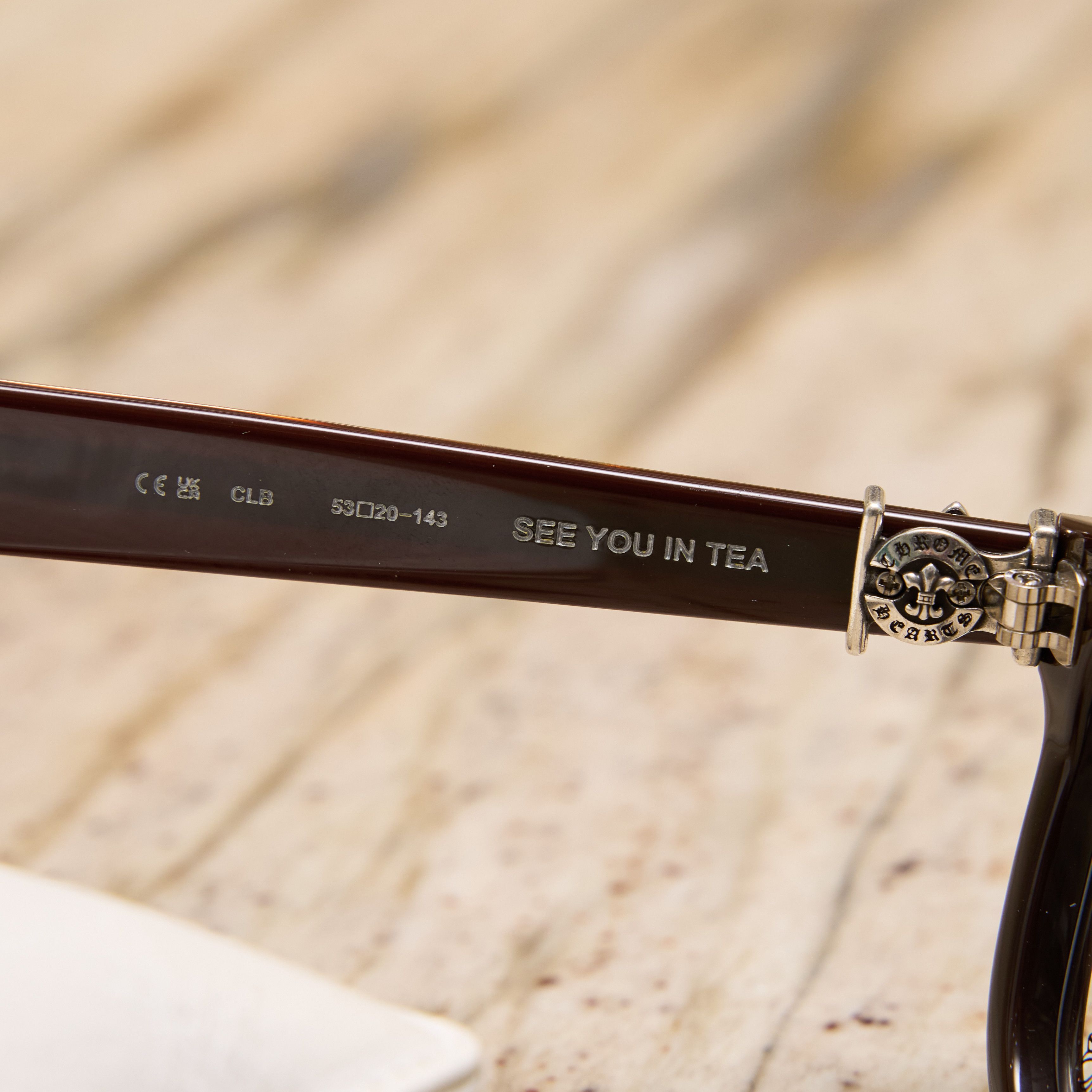 Chrome Hearts CHROME HEARTS SEE YOU IN TEA Classic Brown Size ONE SIZE - 6 Thumbnail