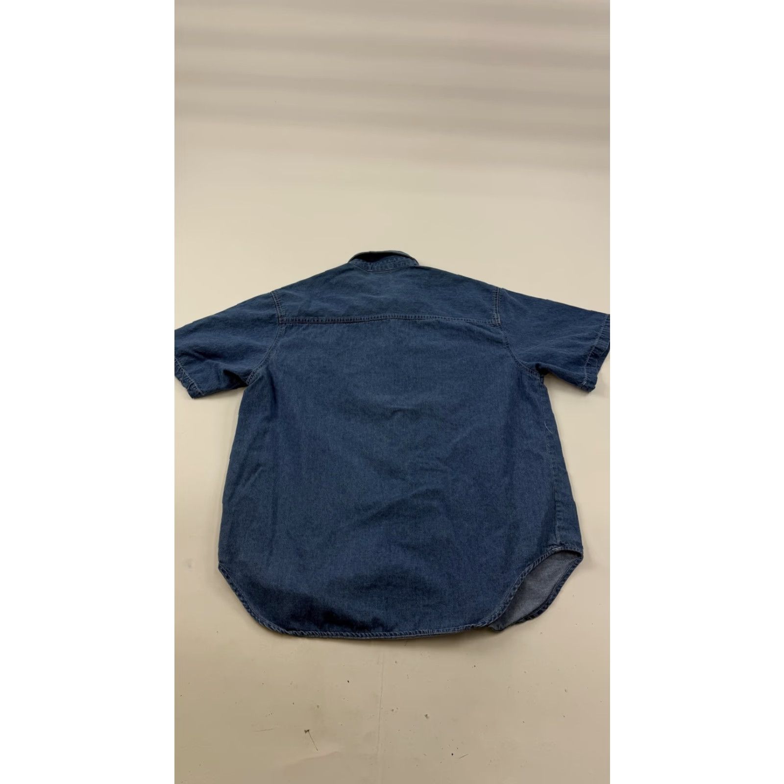 Denime VINTAGE Debbie Green Denim Shirt Womens L Blue Floral Embroidered Birdhouse 90s Shirt Womens Large Embroidered Birdhouse Floral 90s Size L / US 10 / IT 46 - 7 Thumbnail