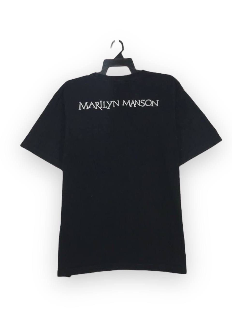 Band Tees × Vintage vintage Marilyn Manson rock american musician metal horror Size US L / EU 52-54 / 3 - 4 Thumbnail
