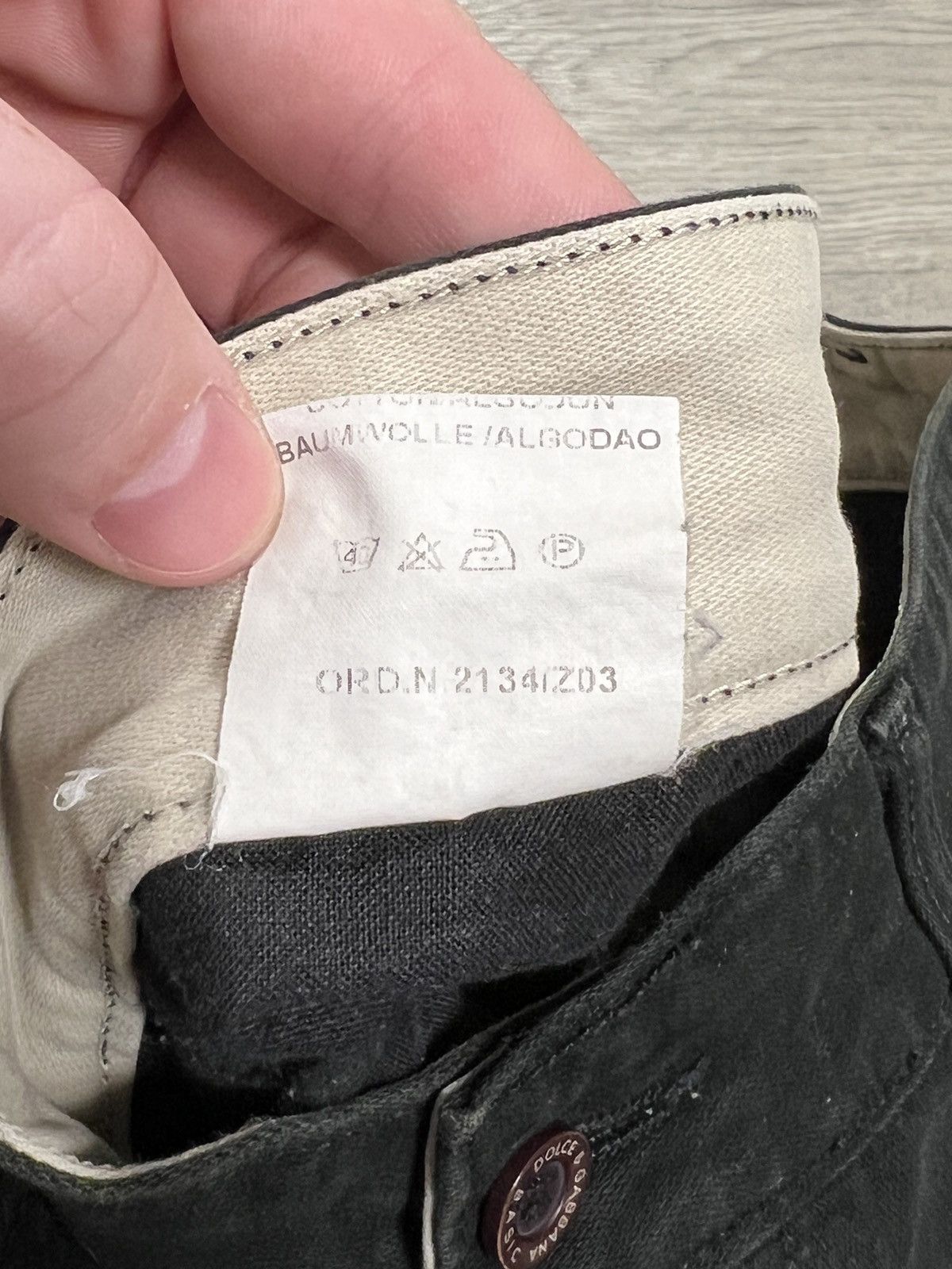 Dolce & Gabbana × Vintage Dolce & Gabbana luxury vintage cargo pants Size US 32 / EU 48 - 8 Thumbnail