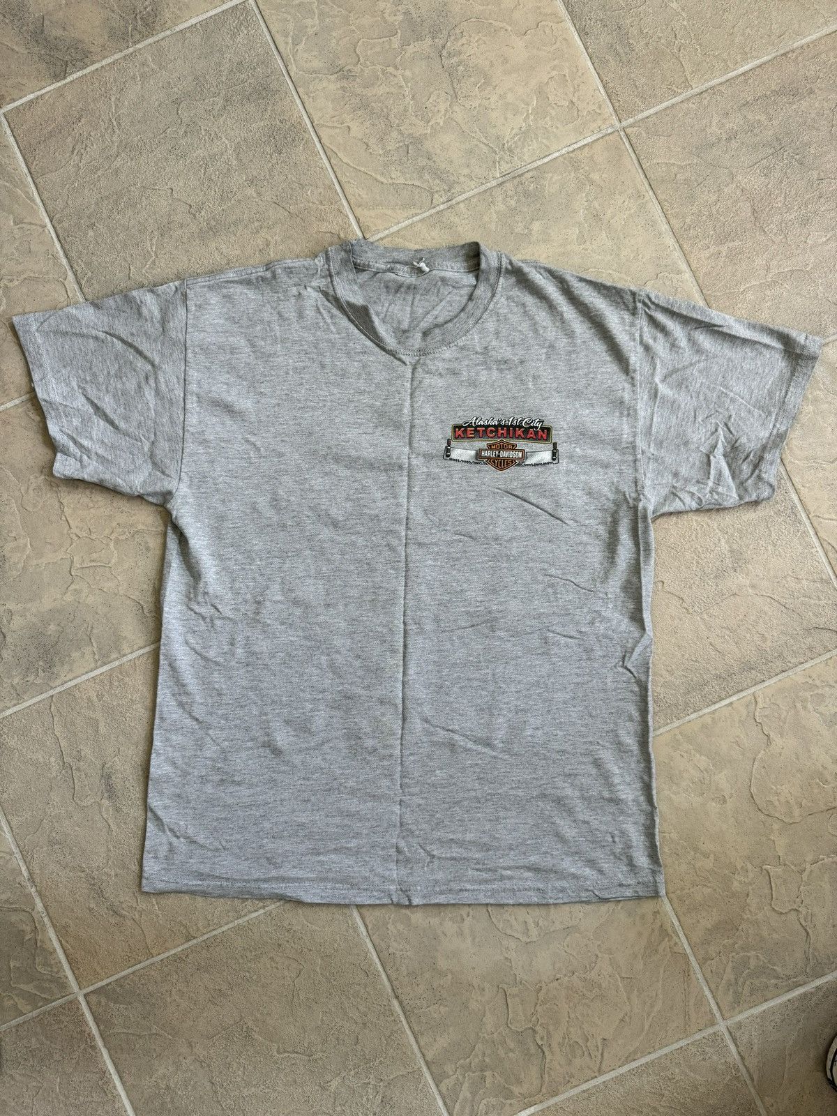 Harley Davidson × Vintage Vintage Harley Davidson Alaska Tee Size US M / EU 48-50 / 2 - 4 Thumbnail