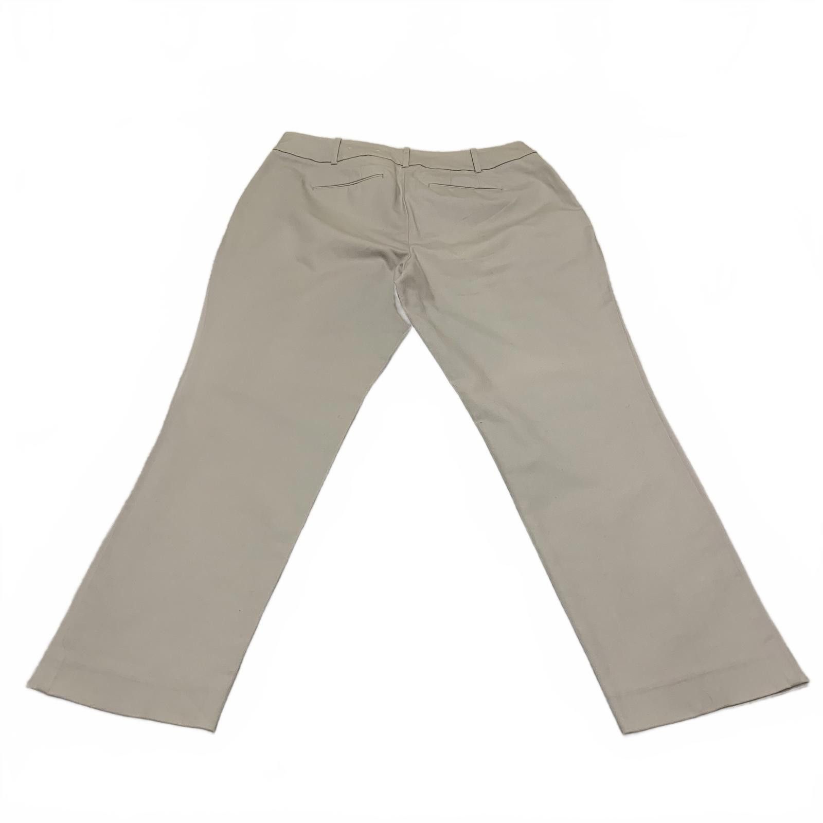 Other Ann Taylor Factory Petite Women's Trousers Size 12P Beige Size 34" / US 12 / IT 48 - 2 Thumbnail