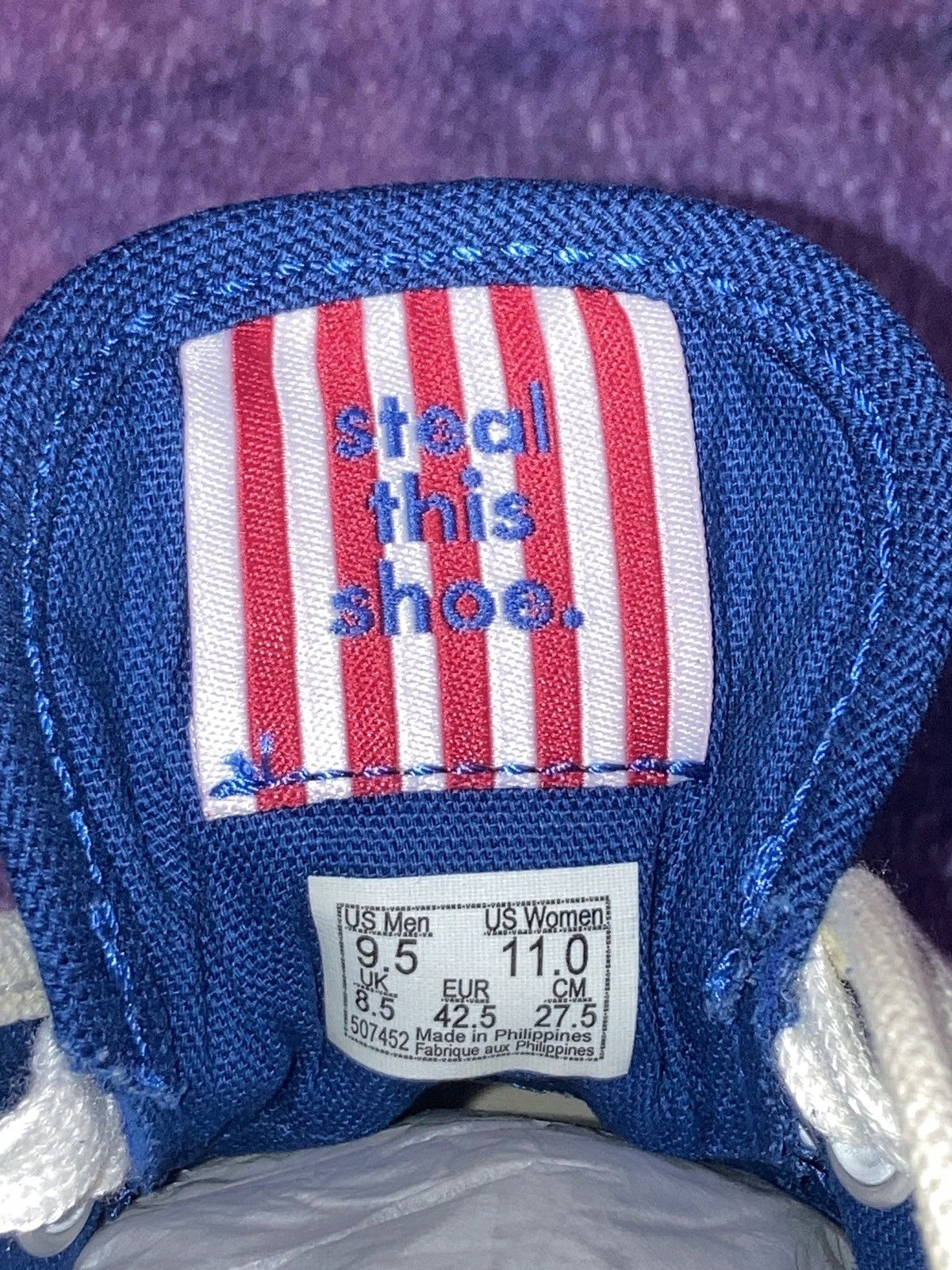 FUCT × Vans Fuct Vans Reissue 44 White/True Blue Size US 9.5 / EU 42-43 - 6 Thumbnail
