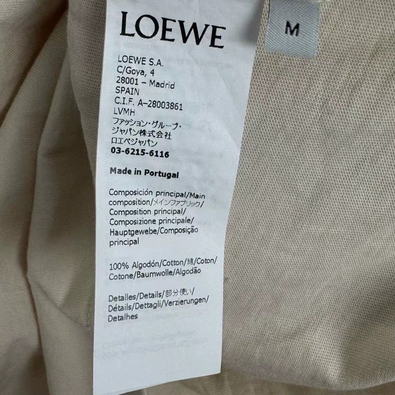 Loewe loewe Beige short sleeves 2505-Nextarrow Size US M / EU 48-50 / 2 - 3 Thumbnail