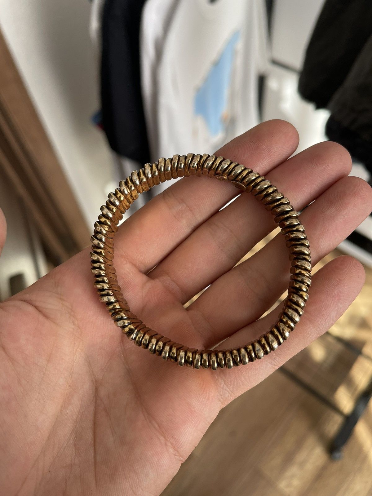 Bottega Veneta Bottega Veneta Silver 925 Bracelet Golden Plating Archive Size ONE SIZE - 15 Thumbnail