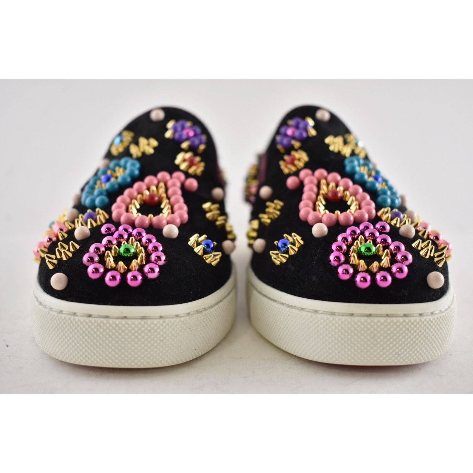 Christian Louboutin Christian Louboutin Candy Flat Low Top Slip On Sneaker 36.5 Size US 6.5 / IT 36.5 - 7 Thumbnail