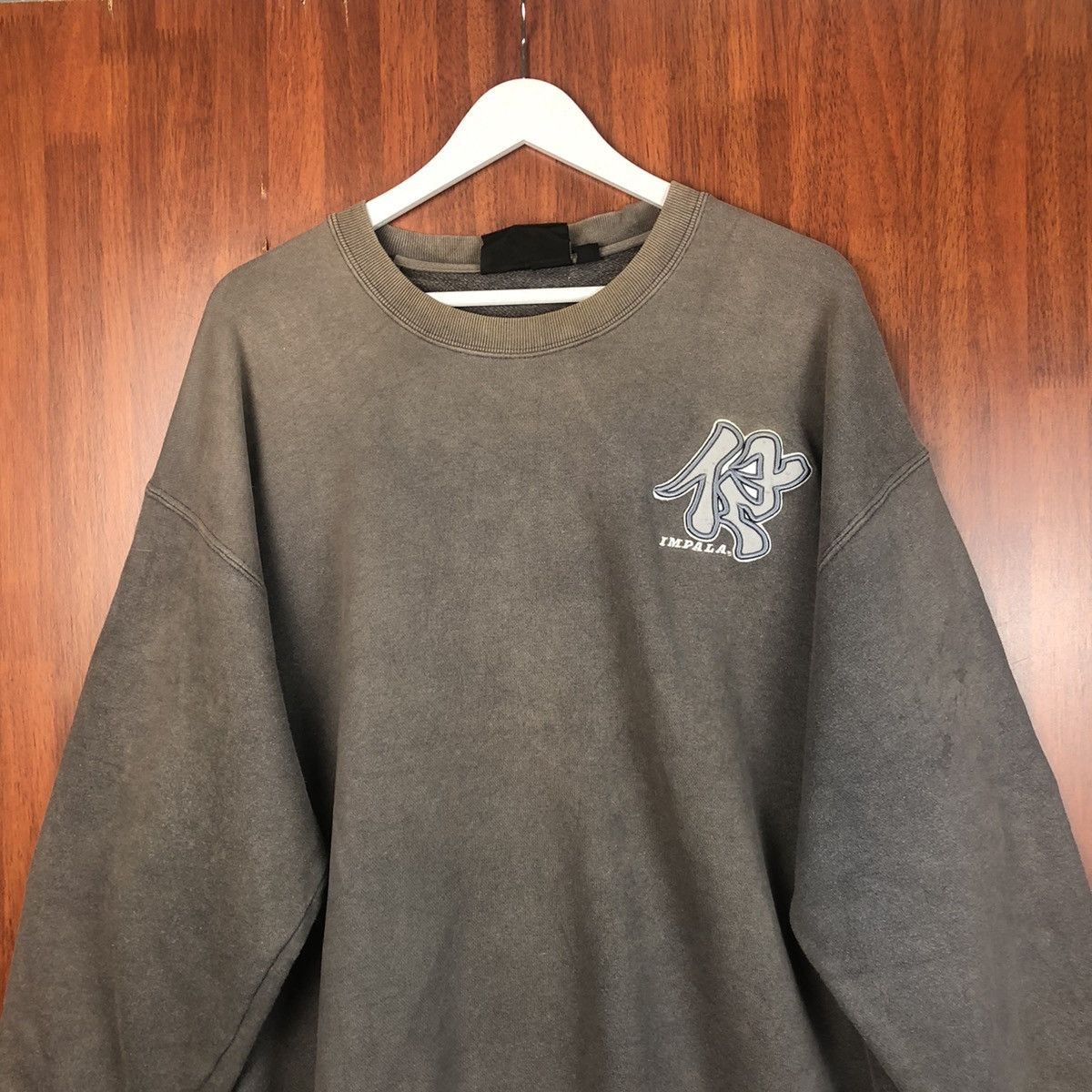 Chance The Rapper Impala vintage Grey Faded Sweatshirt #7499 Size US XXL / EU 58 / 5 - 6 Thumbnail