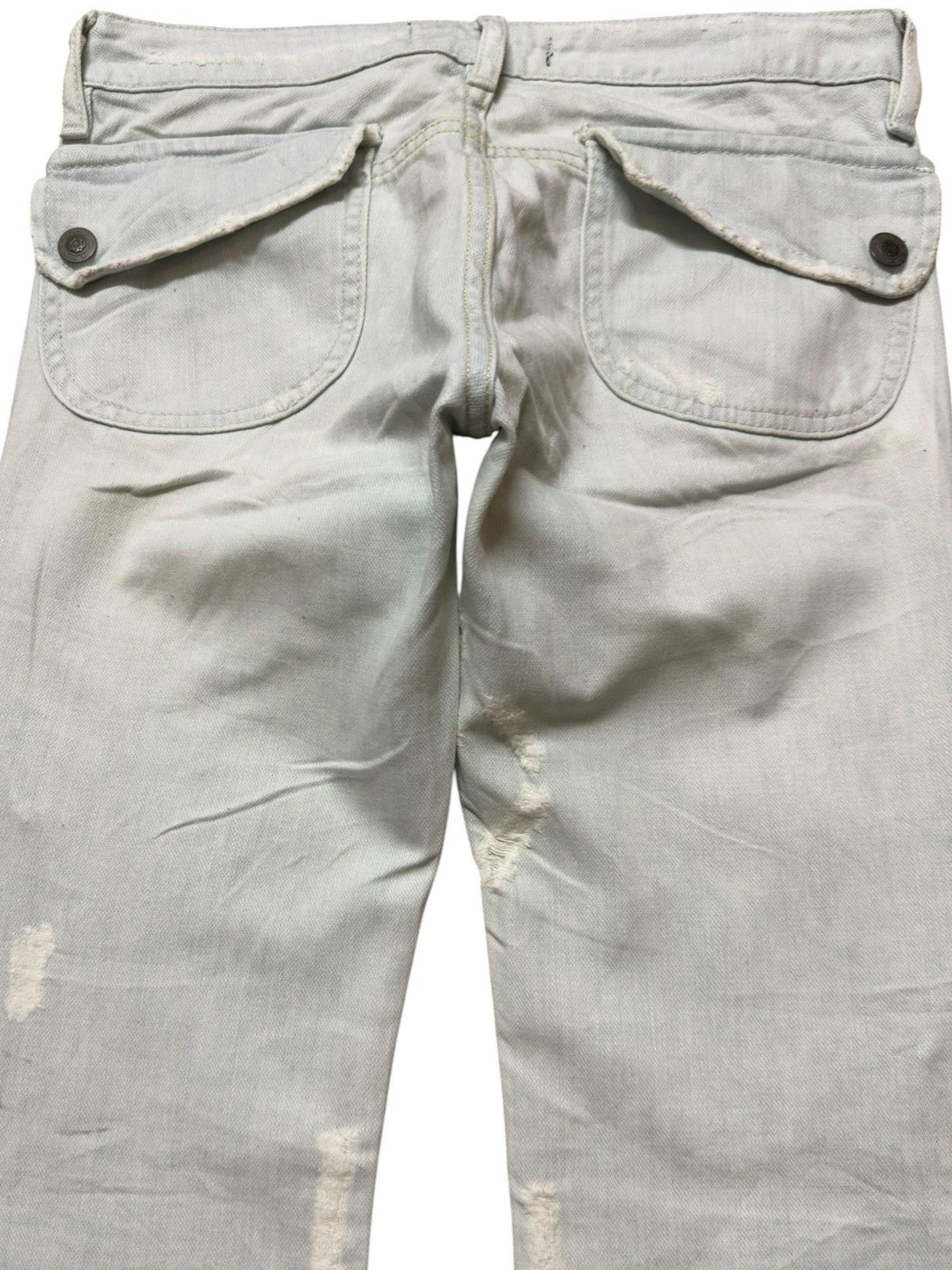 Earl Jeans Vintage Earl Jeans Flare Bootcut Faded Distressed Denim Size US 28 / EU 44 - 5 Thumbnail