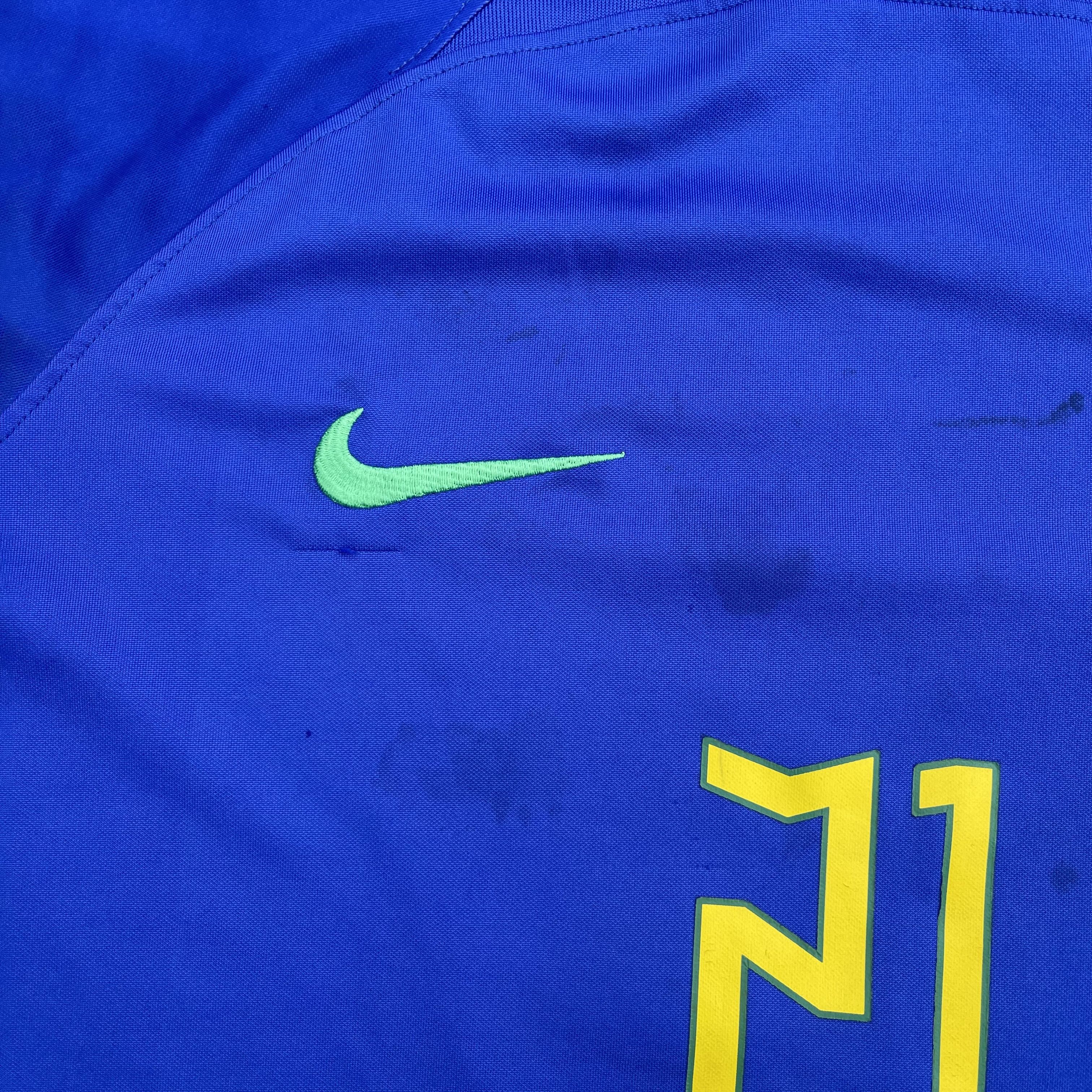 Nike Nike Dri Fit Brazil Soccer Jersey Size US L / EU 52-54 / 3 - 5 Thumbnail