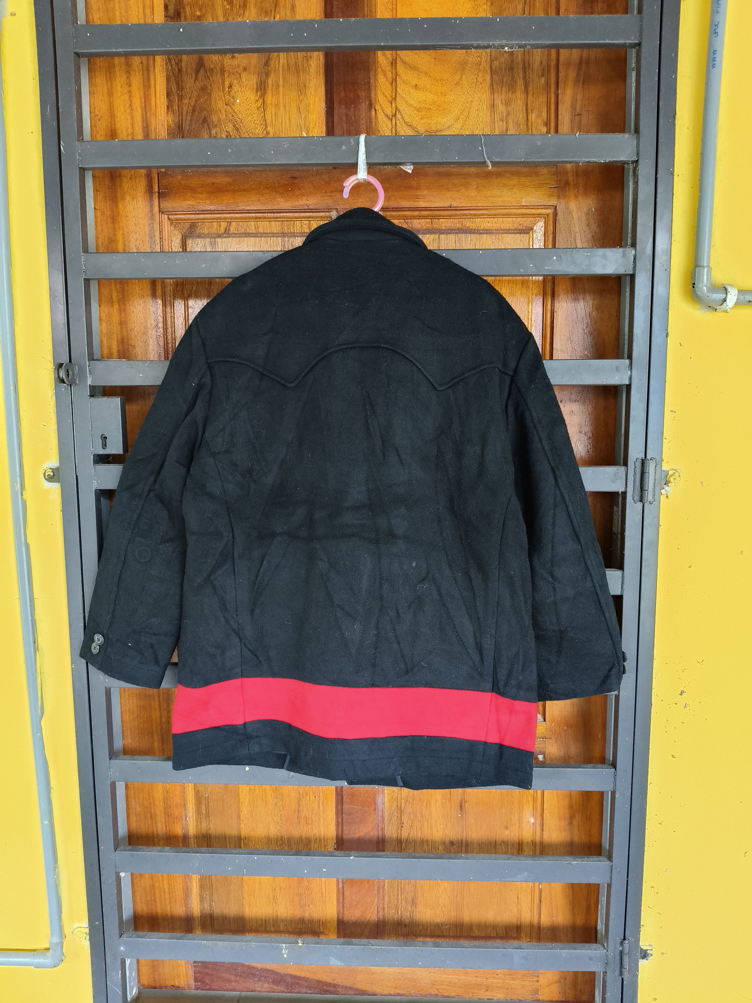 Ralph Lauren Vintage RALPH LAUREN COUNTY Red Line Wool Jacket Size US M / EU 48-50 / 2 - 2 Thumbnail