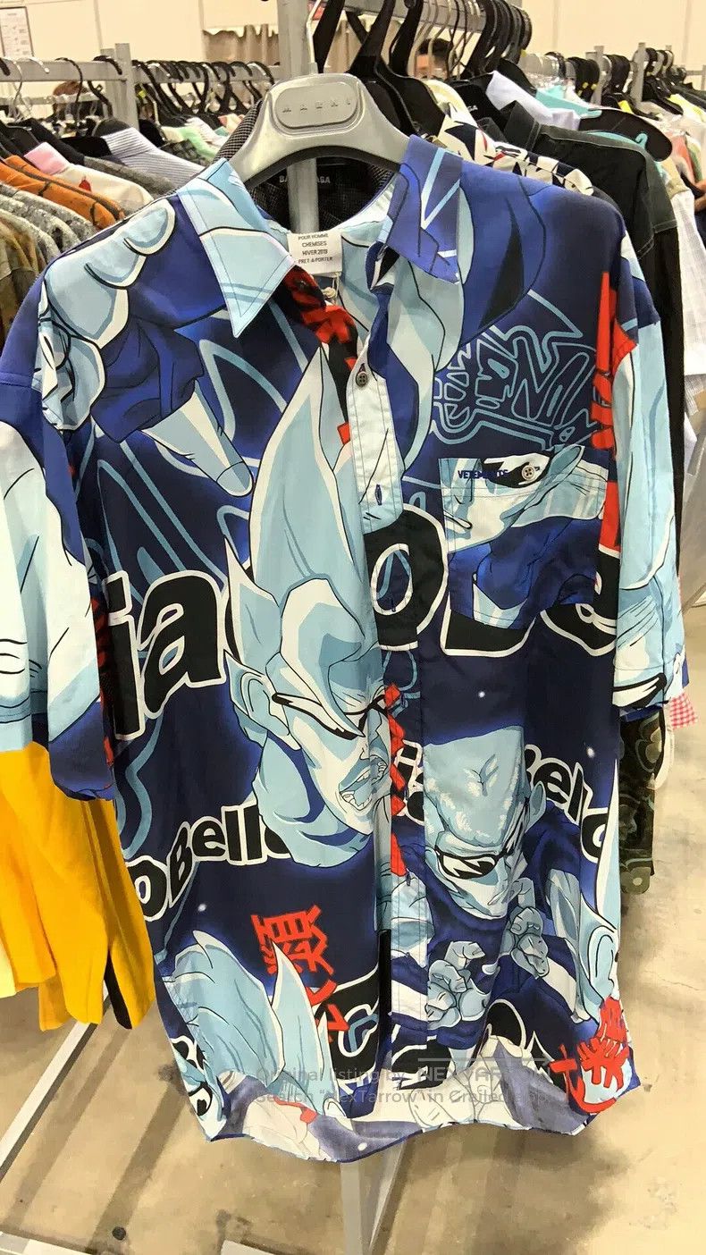 Vetements Vetements Comic Dragon Ball Short Sleeve Shirt Size US S / EU 44-46 / 1 - 1 Thumbnail