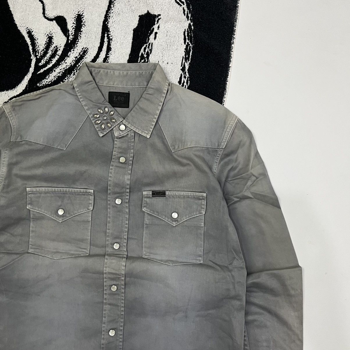 Tornado Mart Crazy Vintage💥Lee Union Made nano universe button long shirt Size US M / EU 48-50 / 2 - 2 Thumbnail